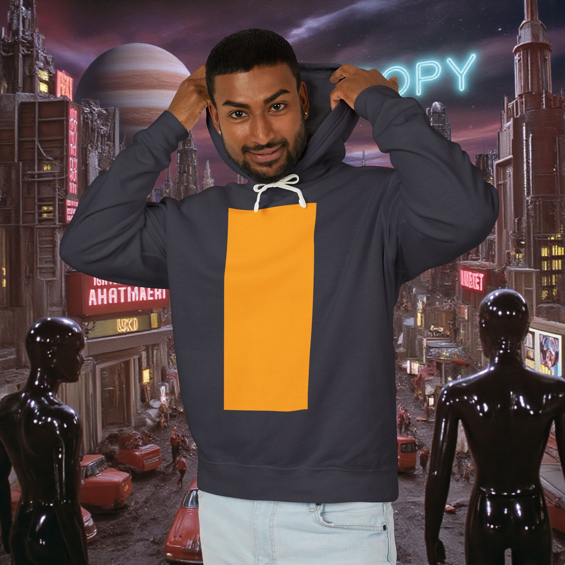 Hoodie Sweatshirt | Orange