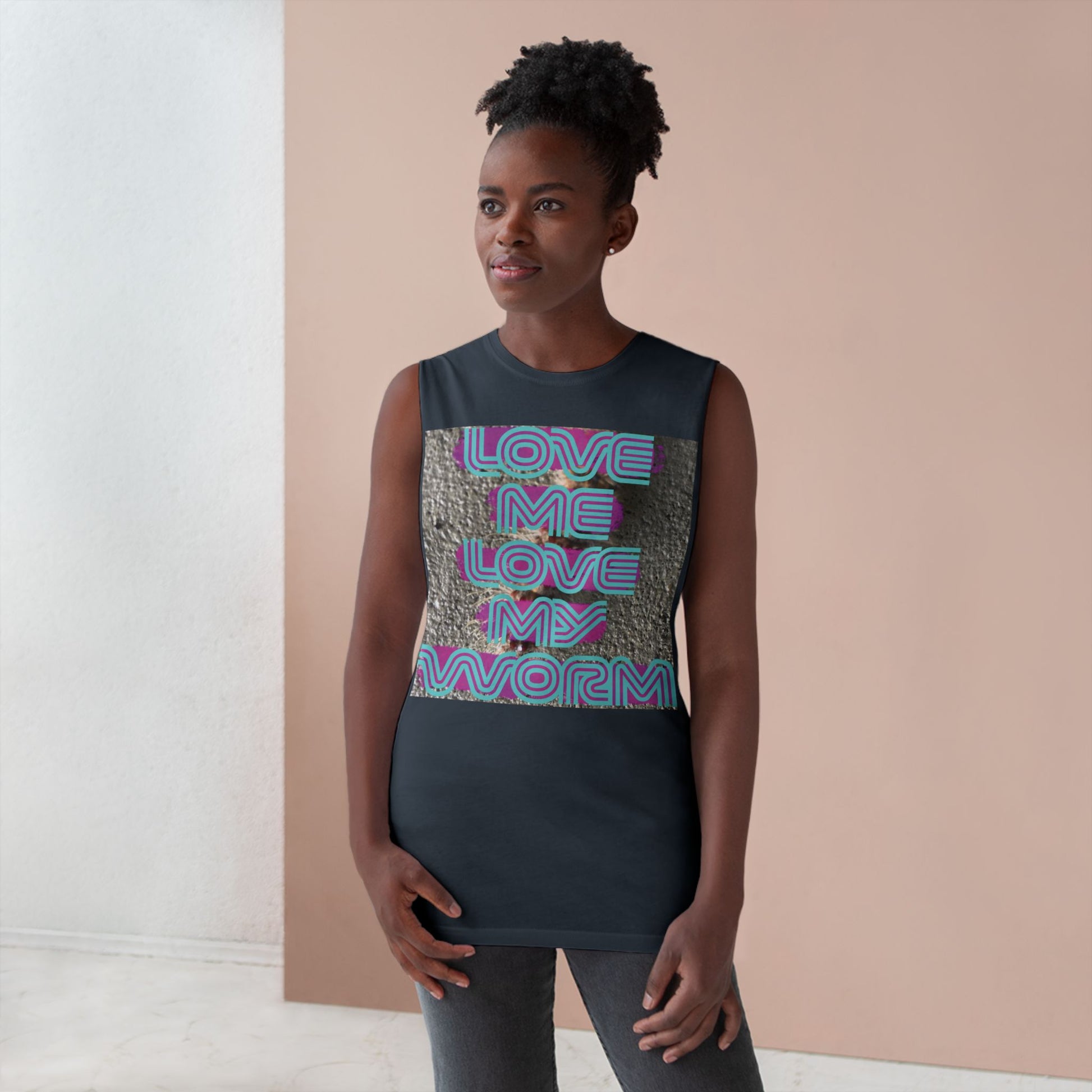 Muscle Tank | Love Me Love My Worm (for the devout)