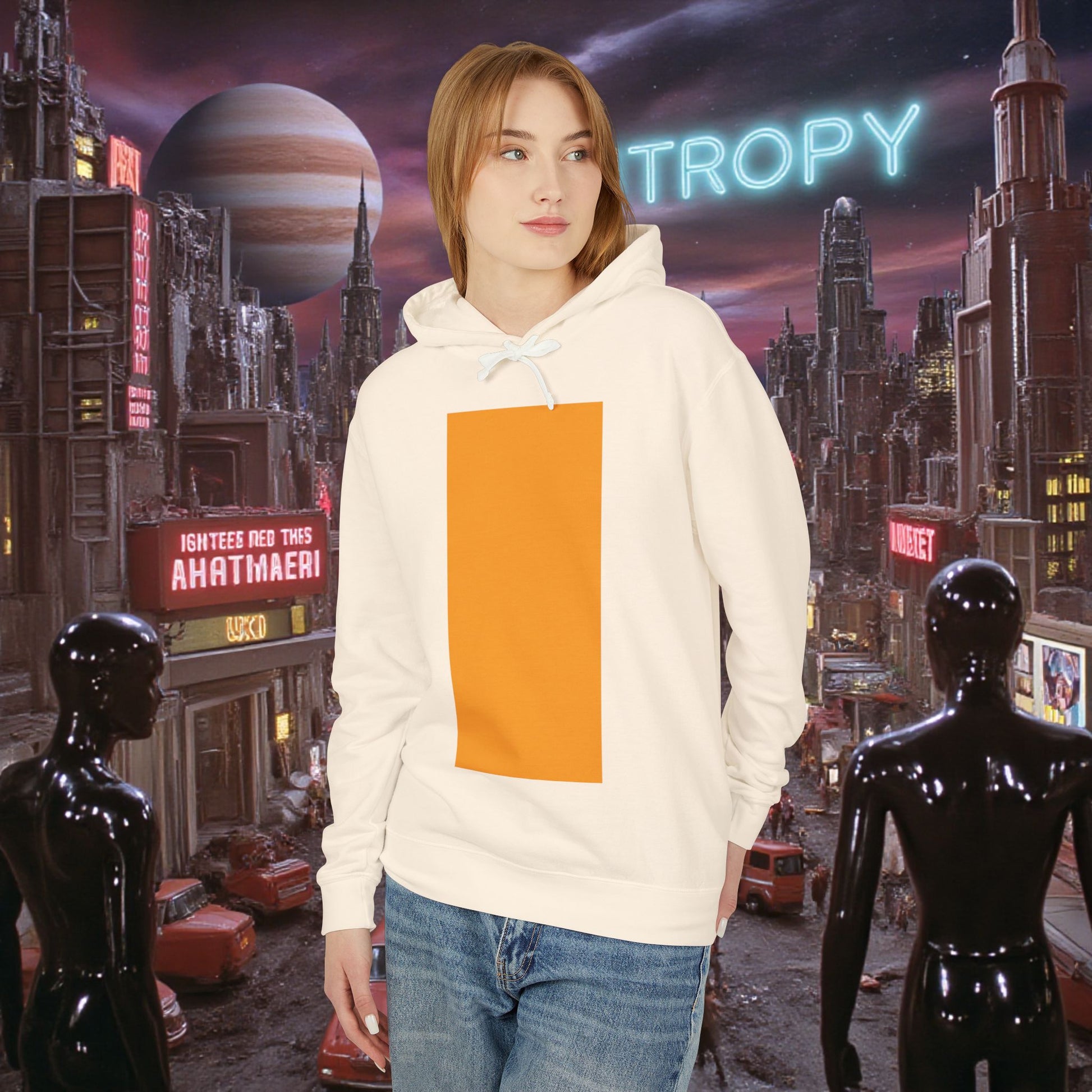 Hoodie Sweatshirt | Orange