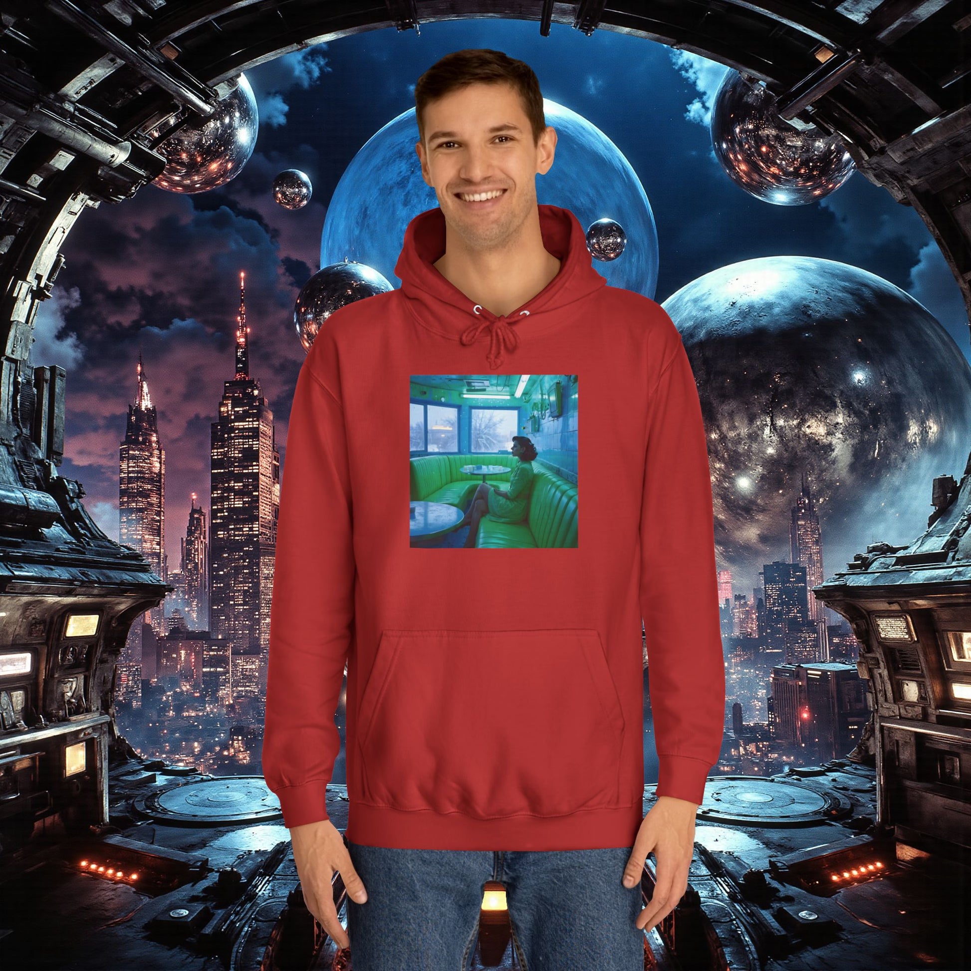 College Hoodie | Forever Blue