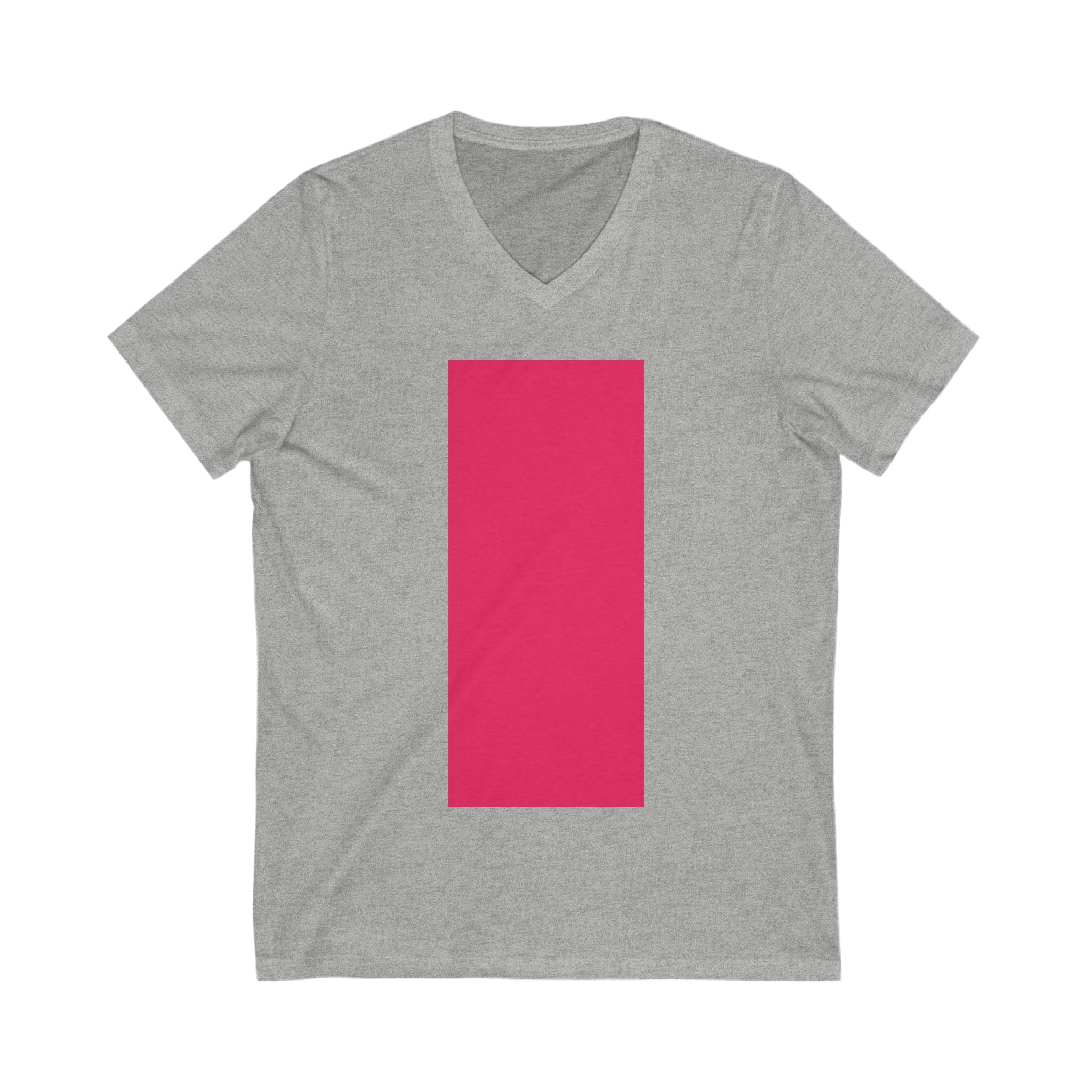 V-Neck T-Shirt | Pink