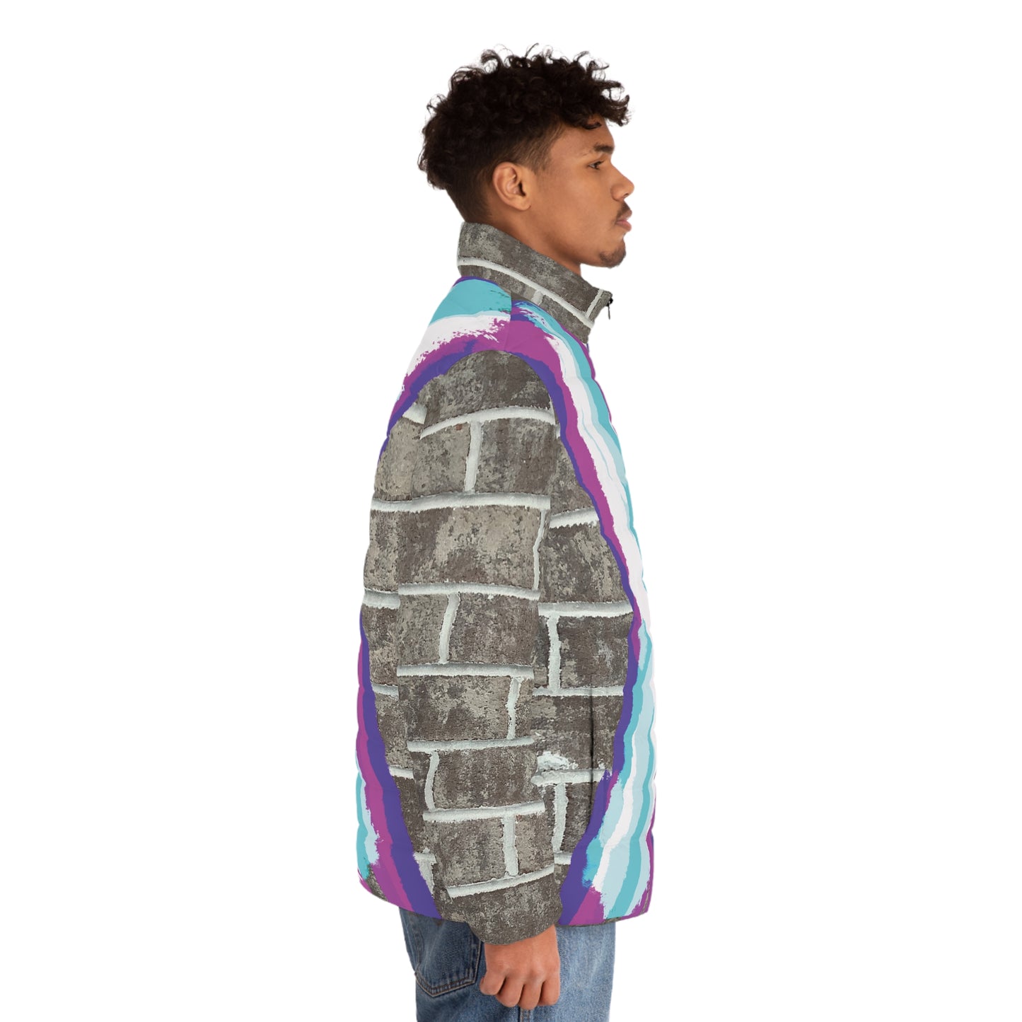 Puffer Jacket | Graffiti
