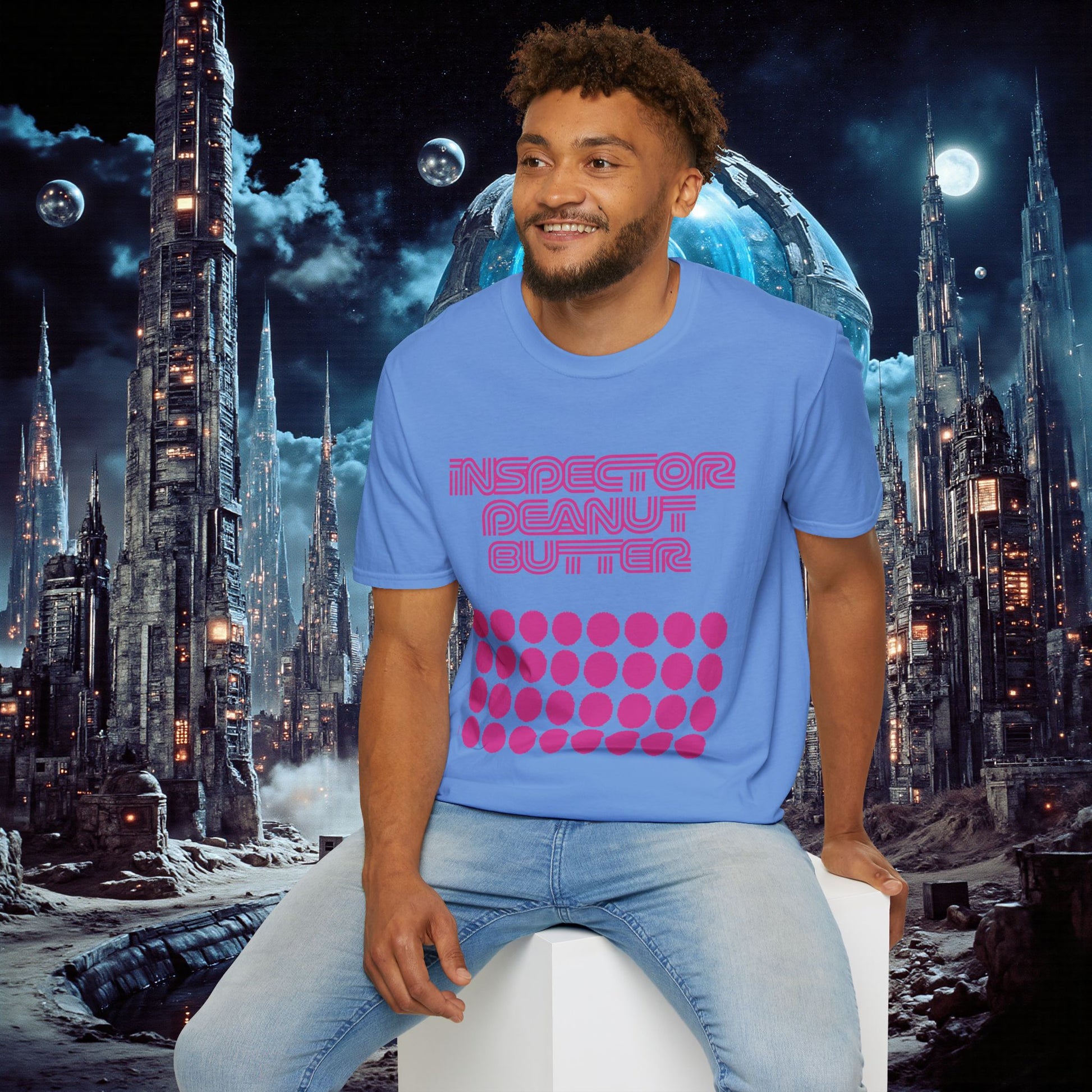 T-Shirt | Inspector Peanut Butter | Pink
