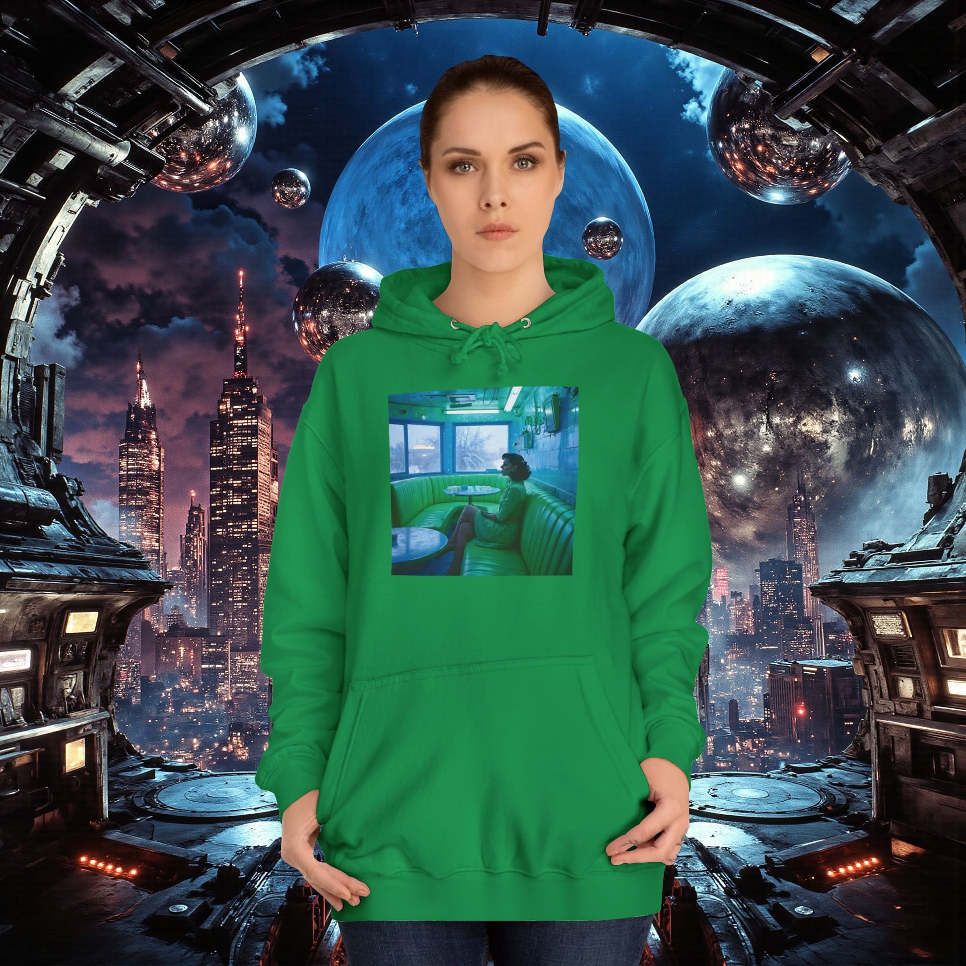 College Hoodie | Forever Blue