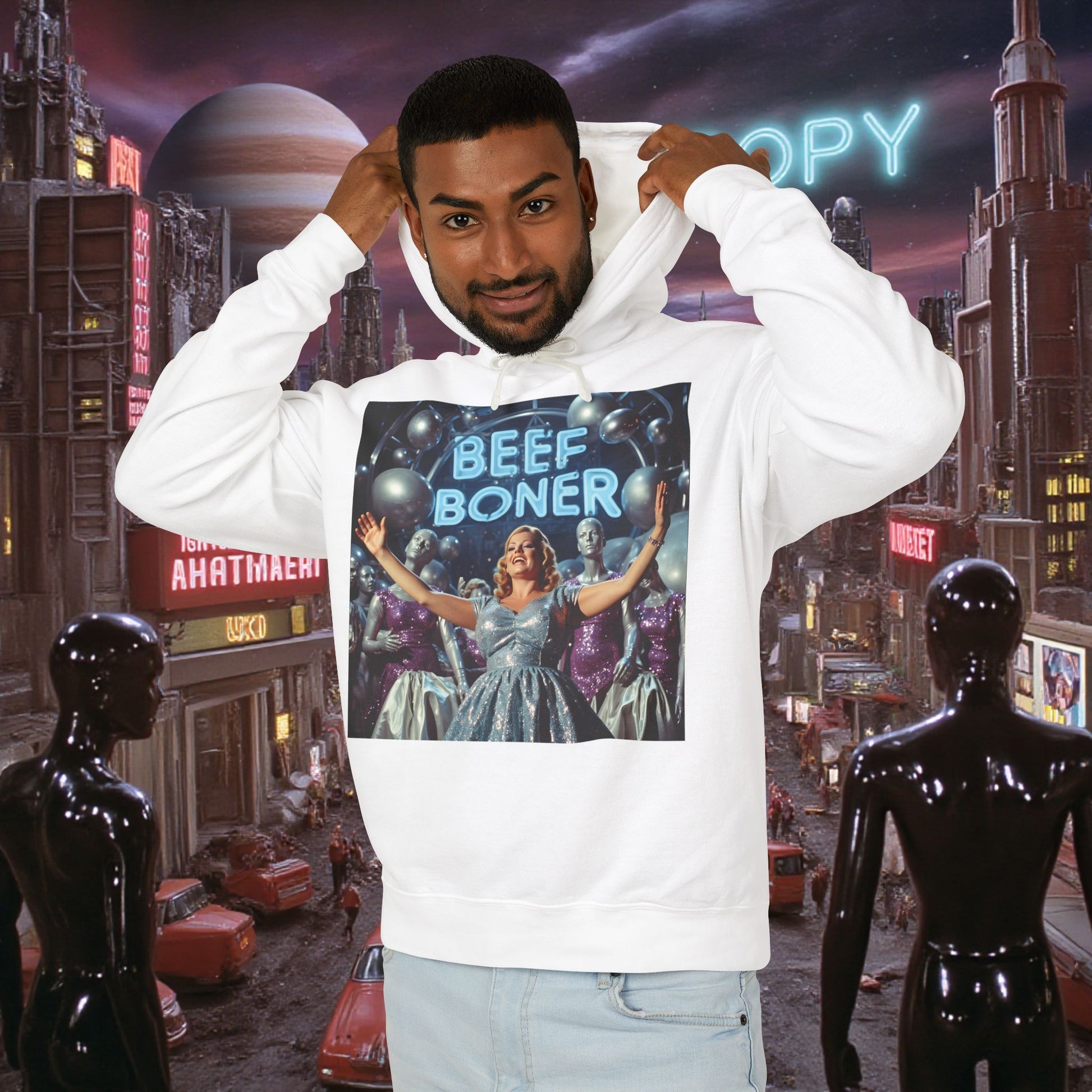 Hoodie Sweatshirt | Beef Boner
