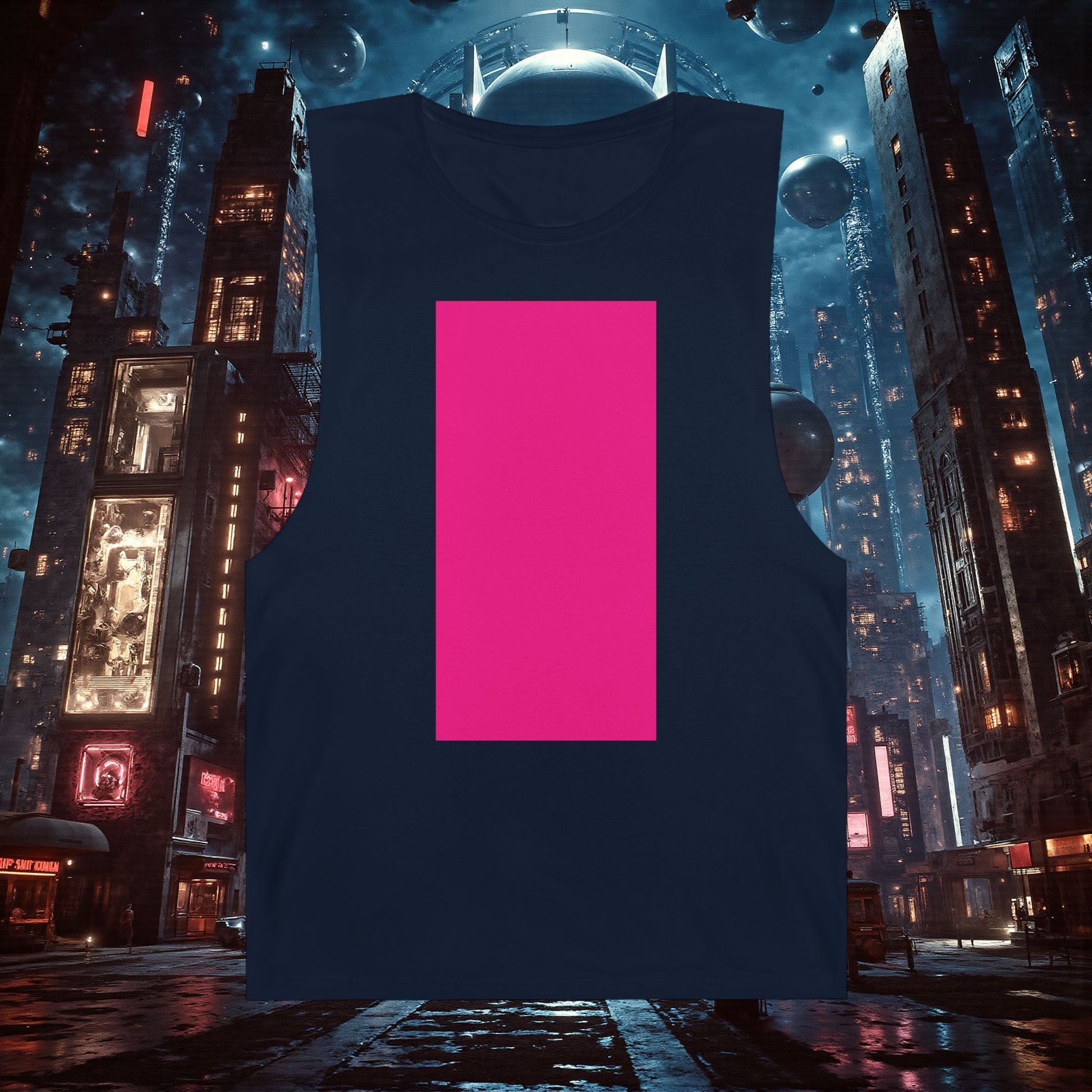 Muscle Tank | Bright Pink