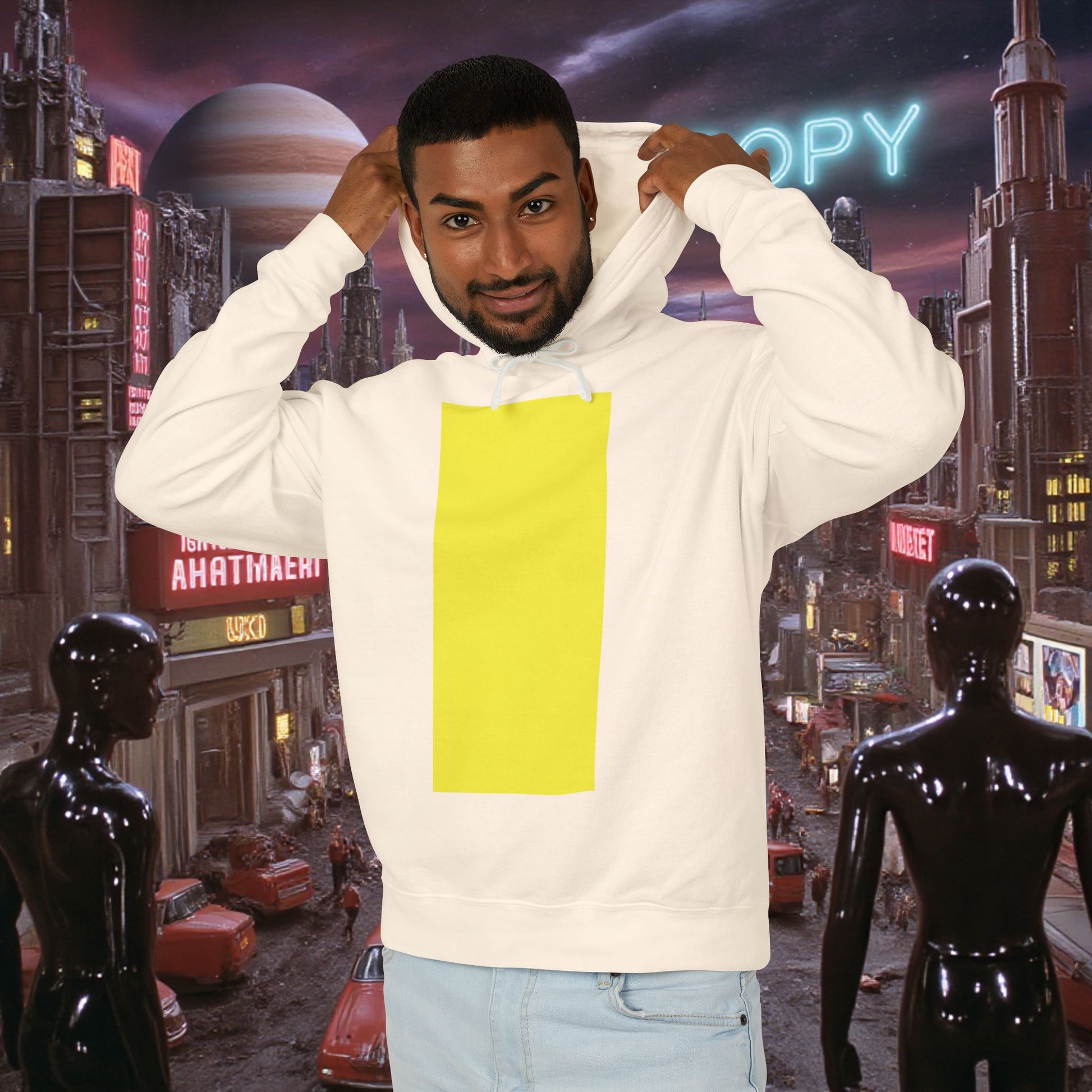 Hoodie Sweatshirt | Yellow