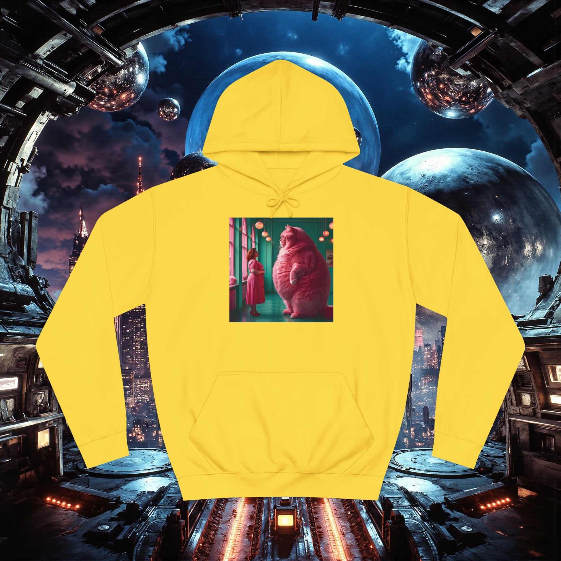 College Hoodie | Pink Pussy