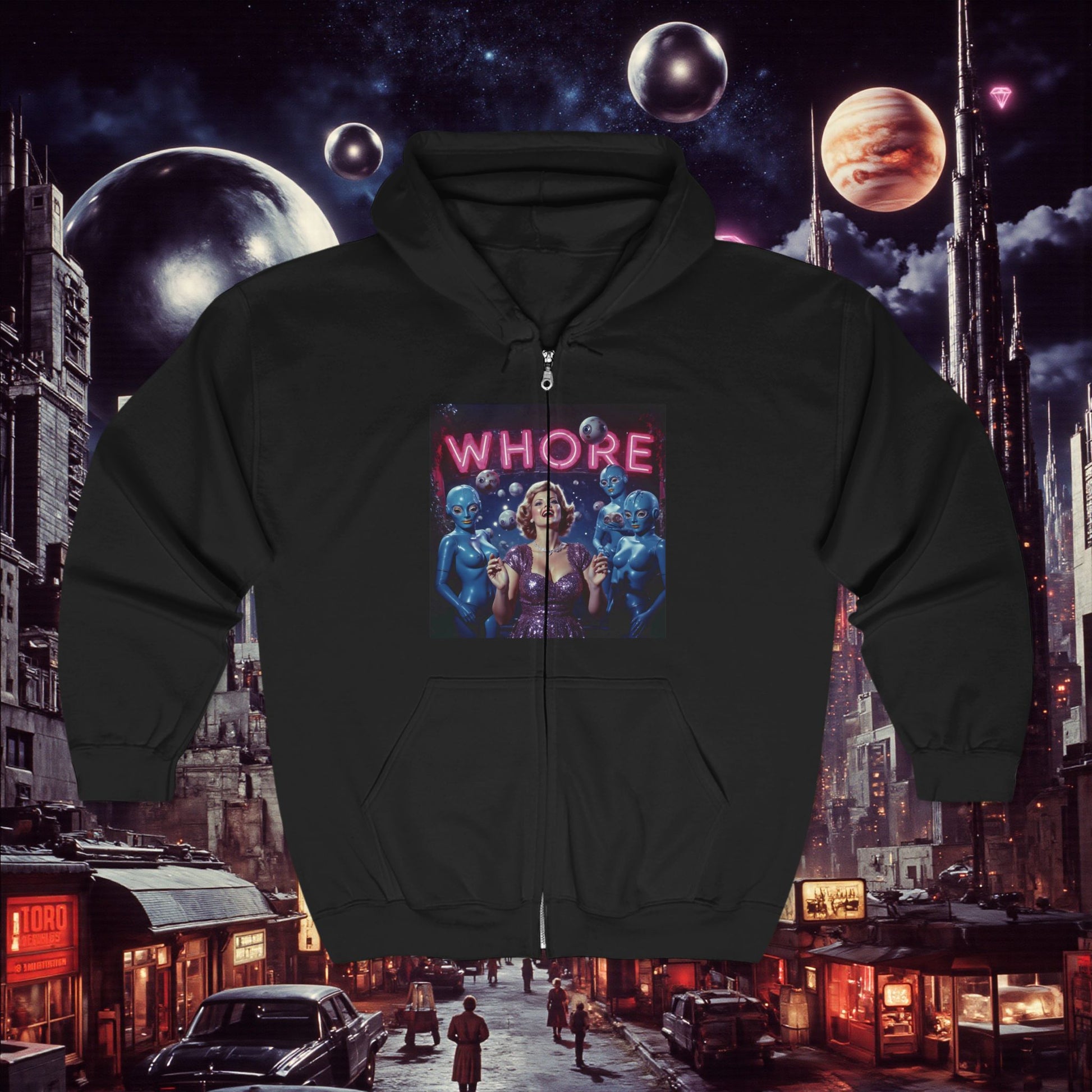 Zip Hoodie | WHORE