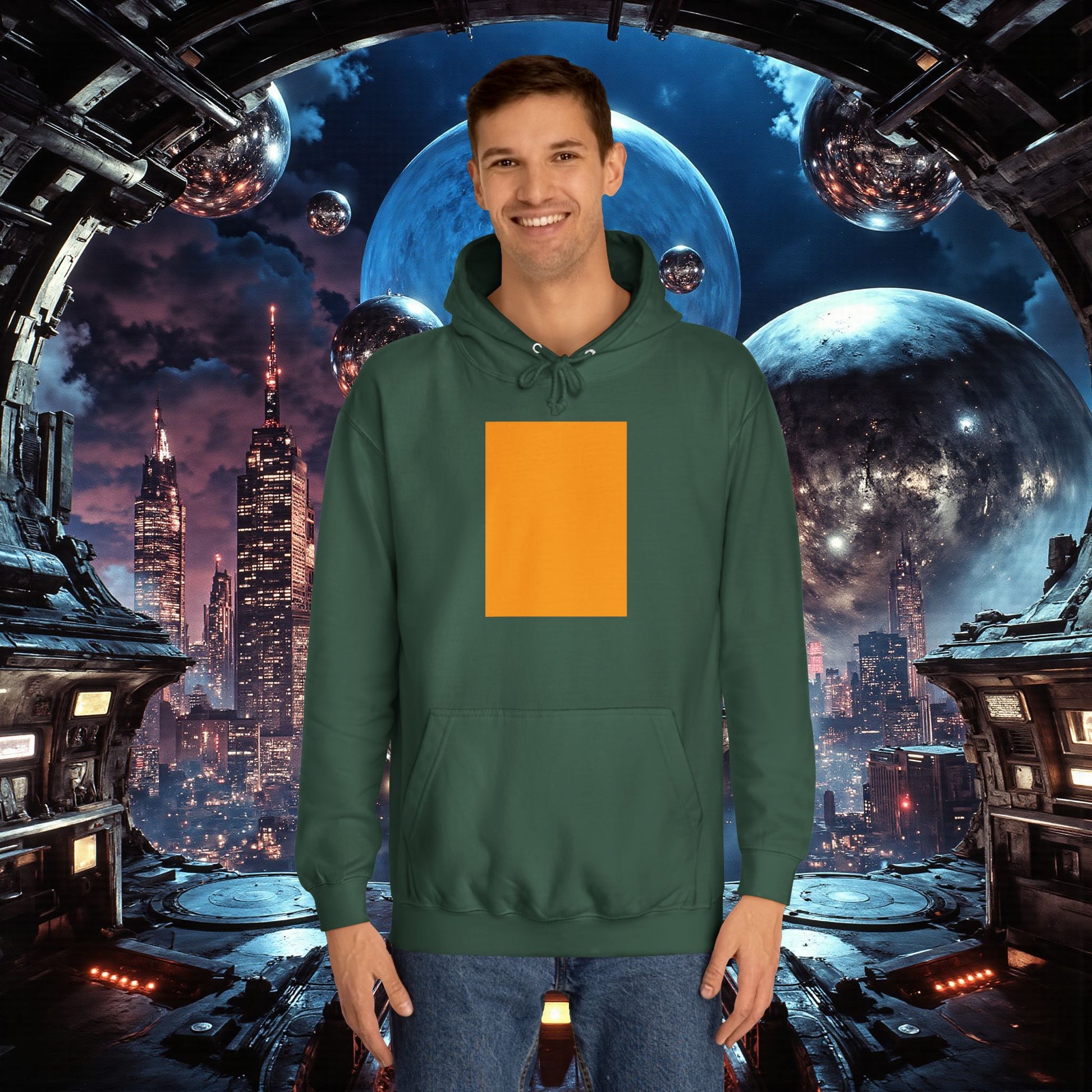 College Hoodie | Orange