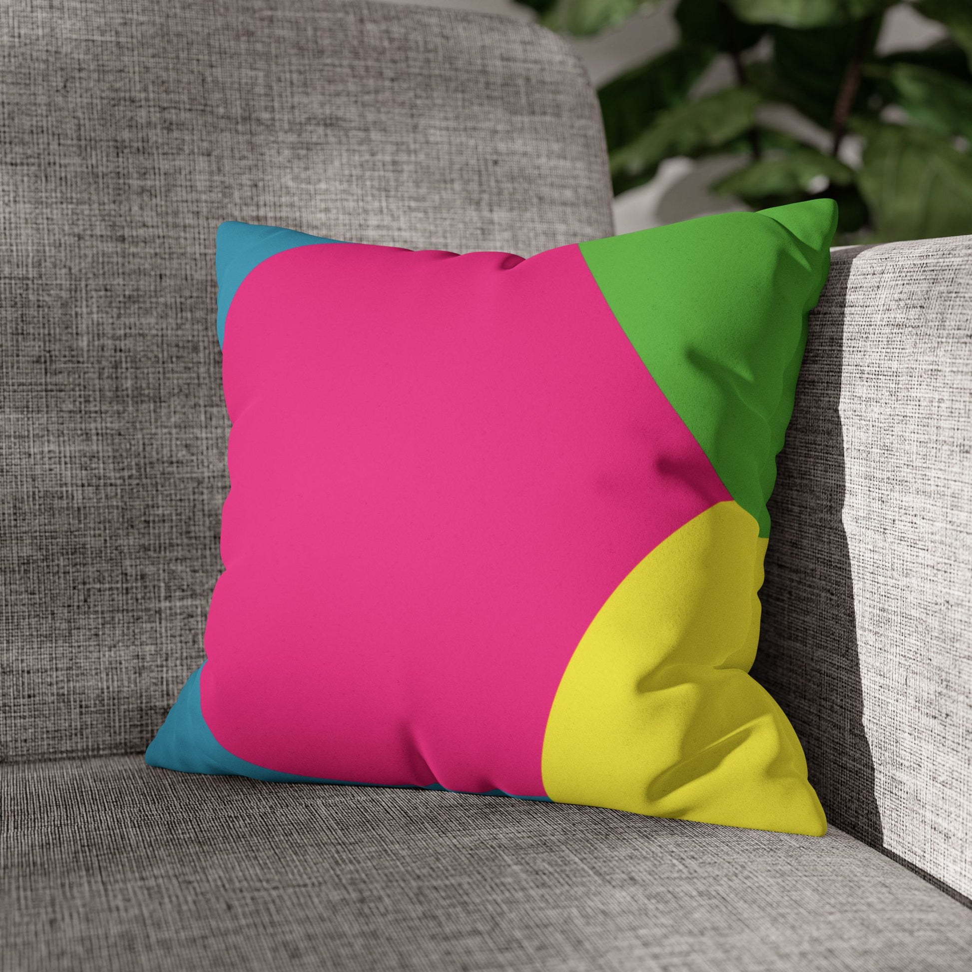 Pillow Case | Faux Suede | Color War