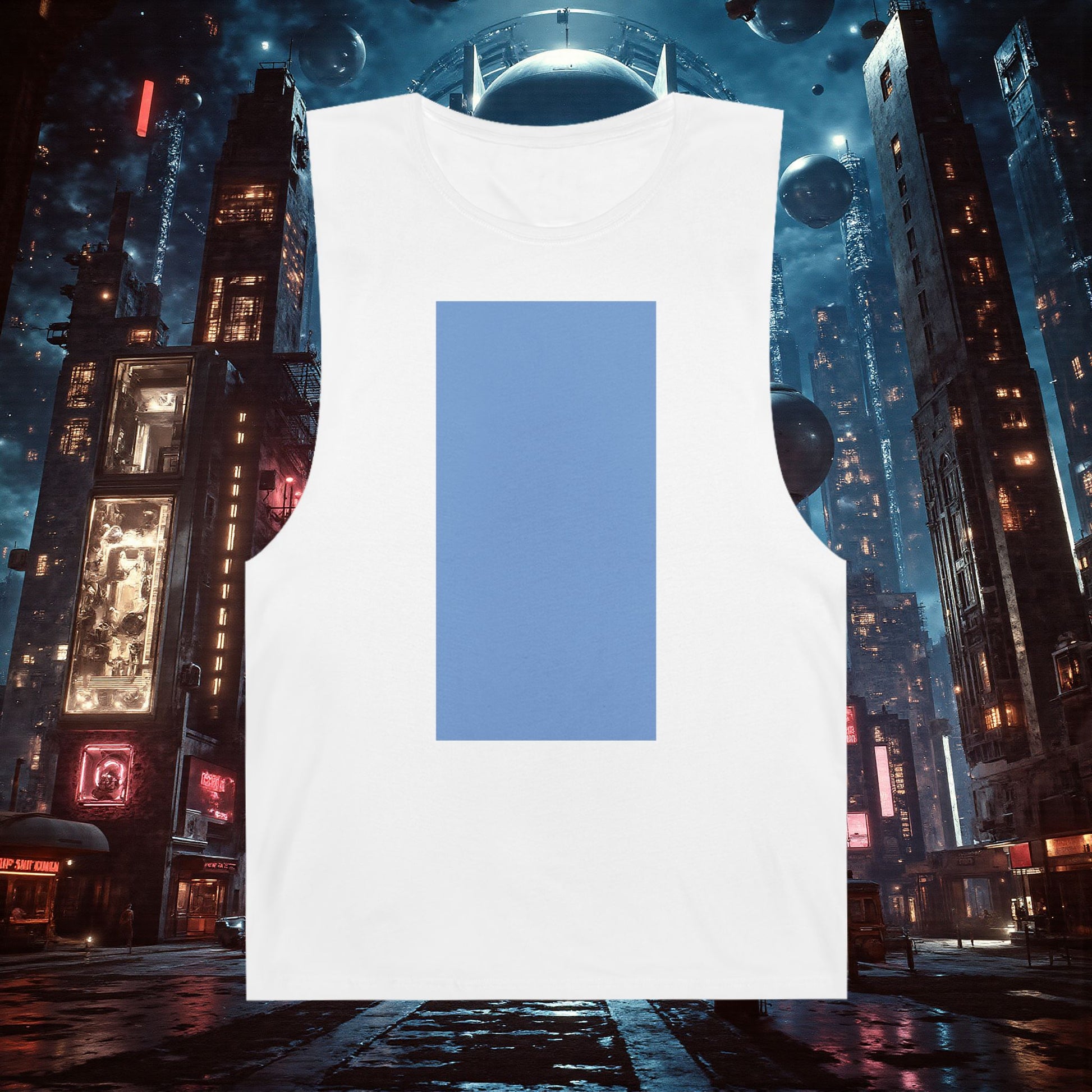 Muscle Tank | Blue