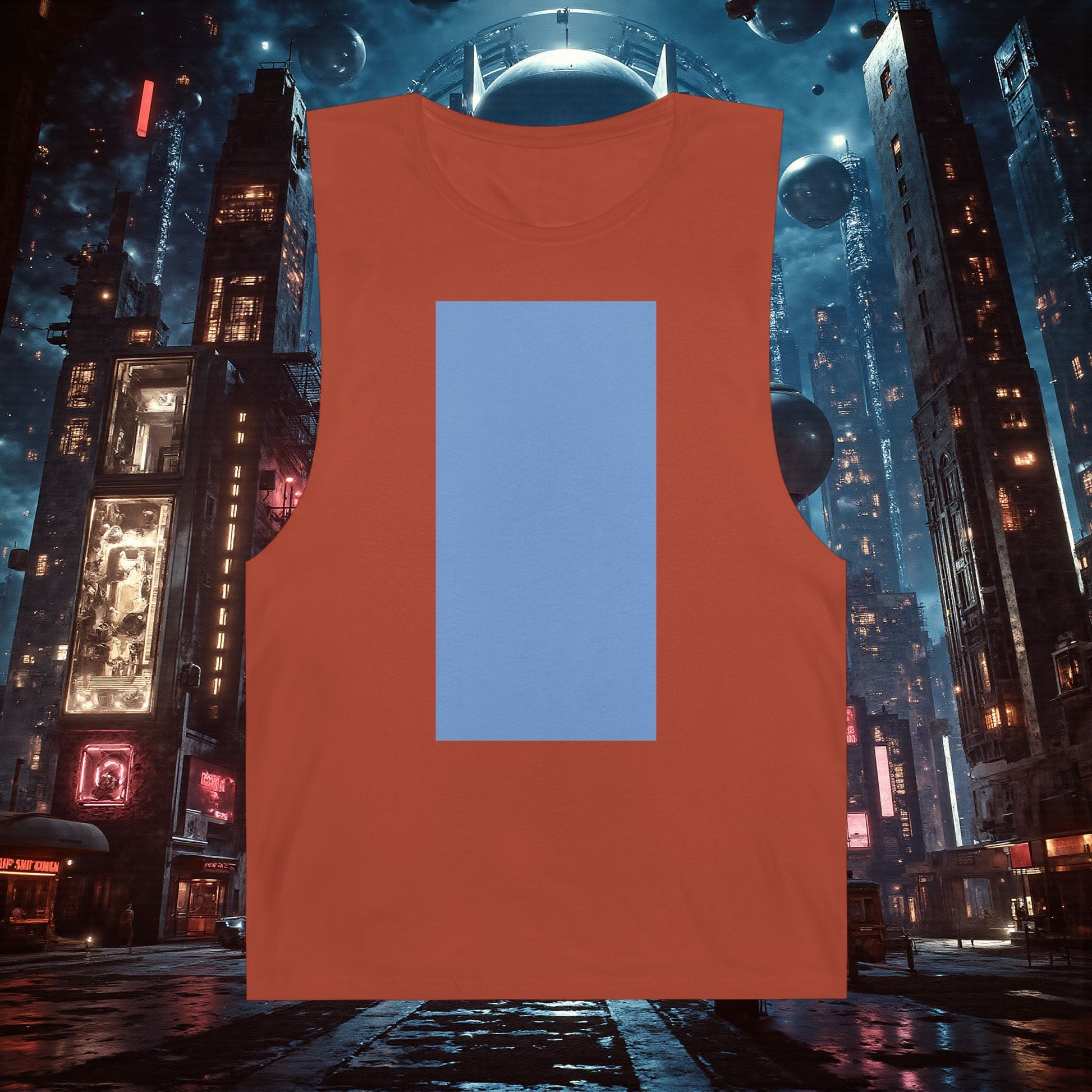 Muscle Tank | Blue