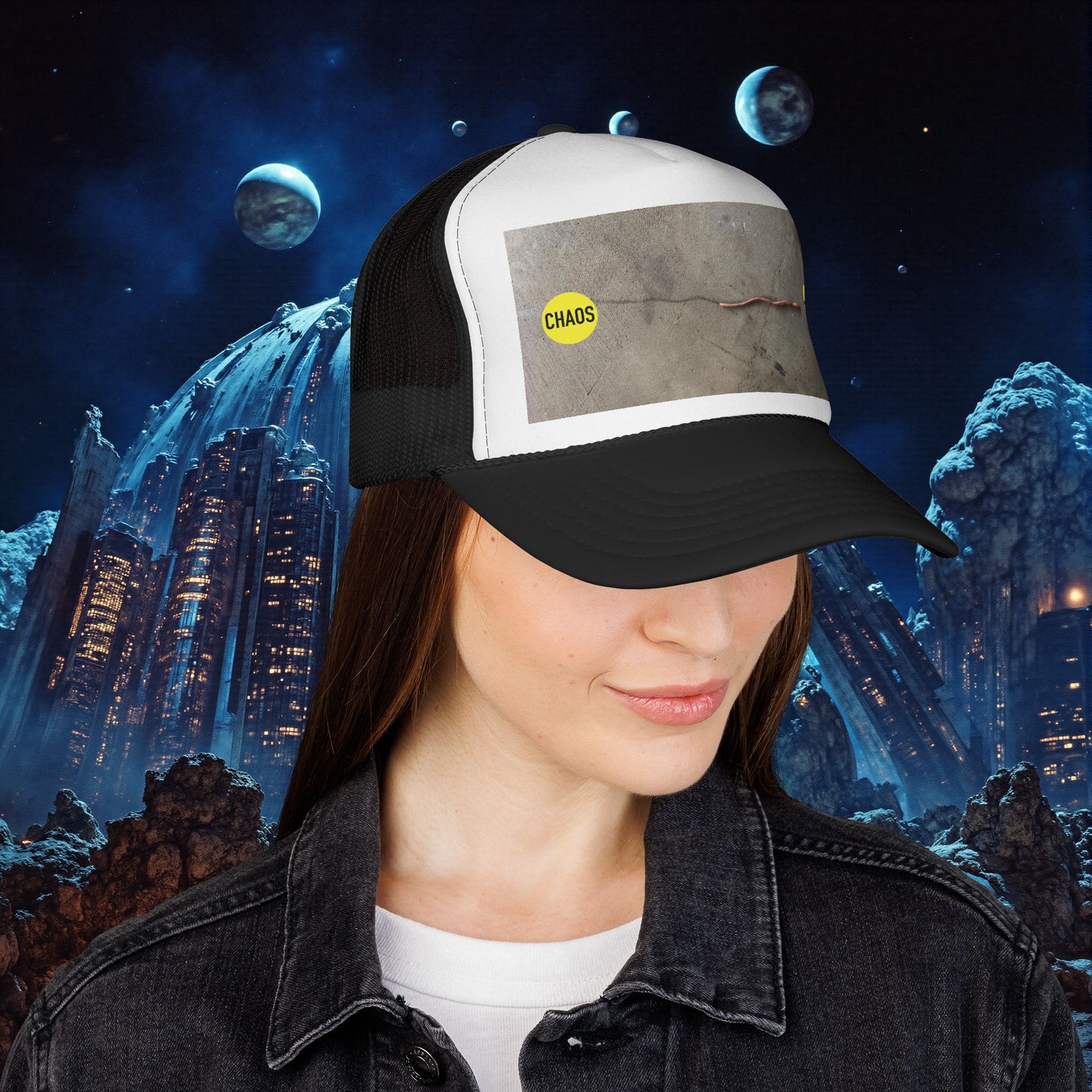 Trucker Hat | Control The Chaos Control The Worm