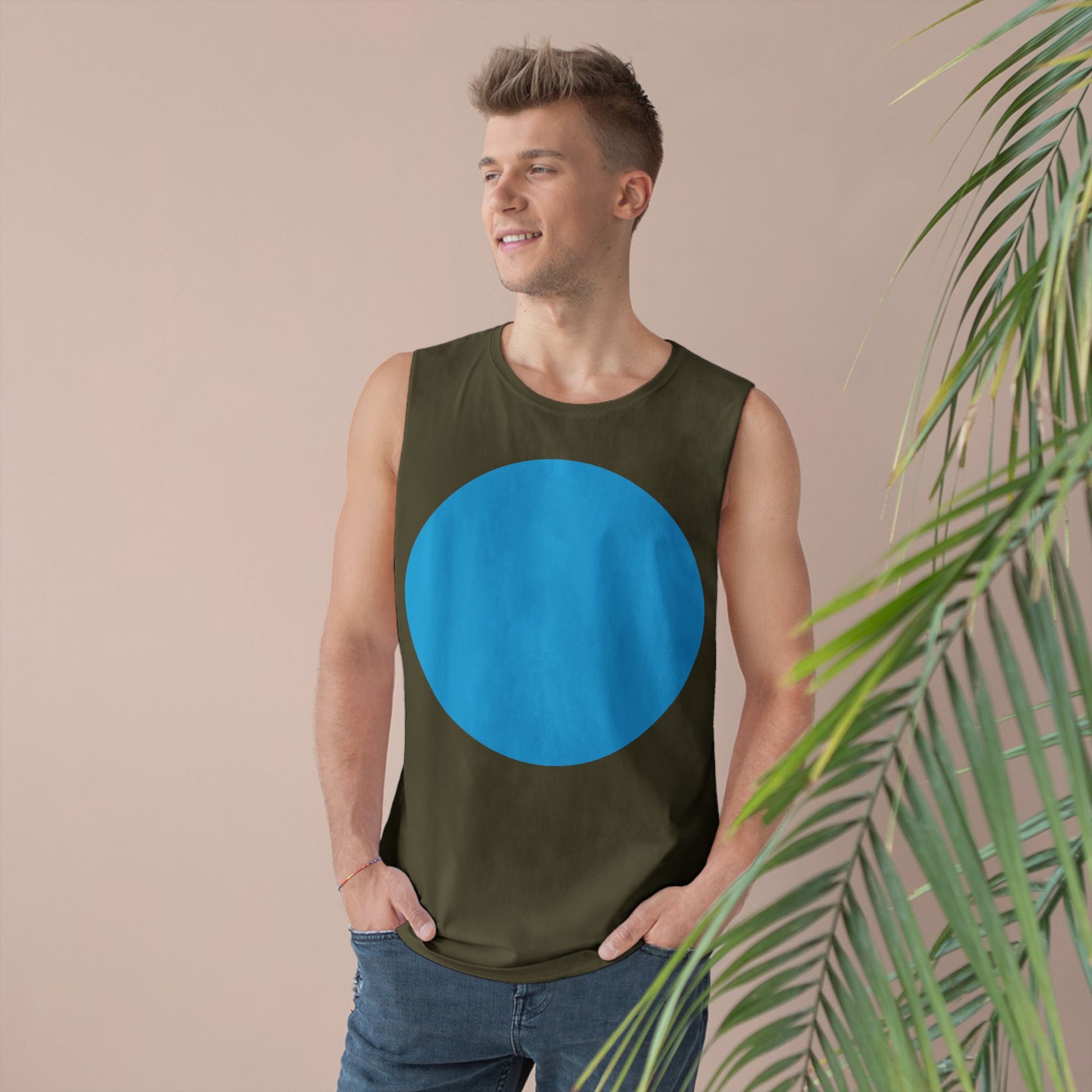 Muscle Tank | Bright Blue