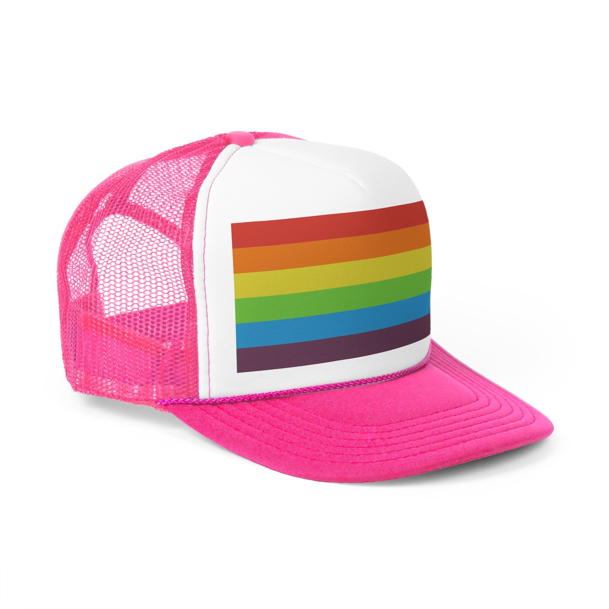 Trucker Hat | Vintage Pride Flag