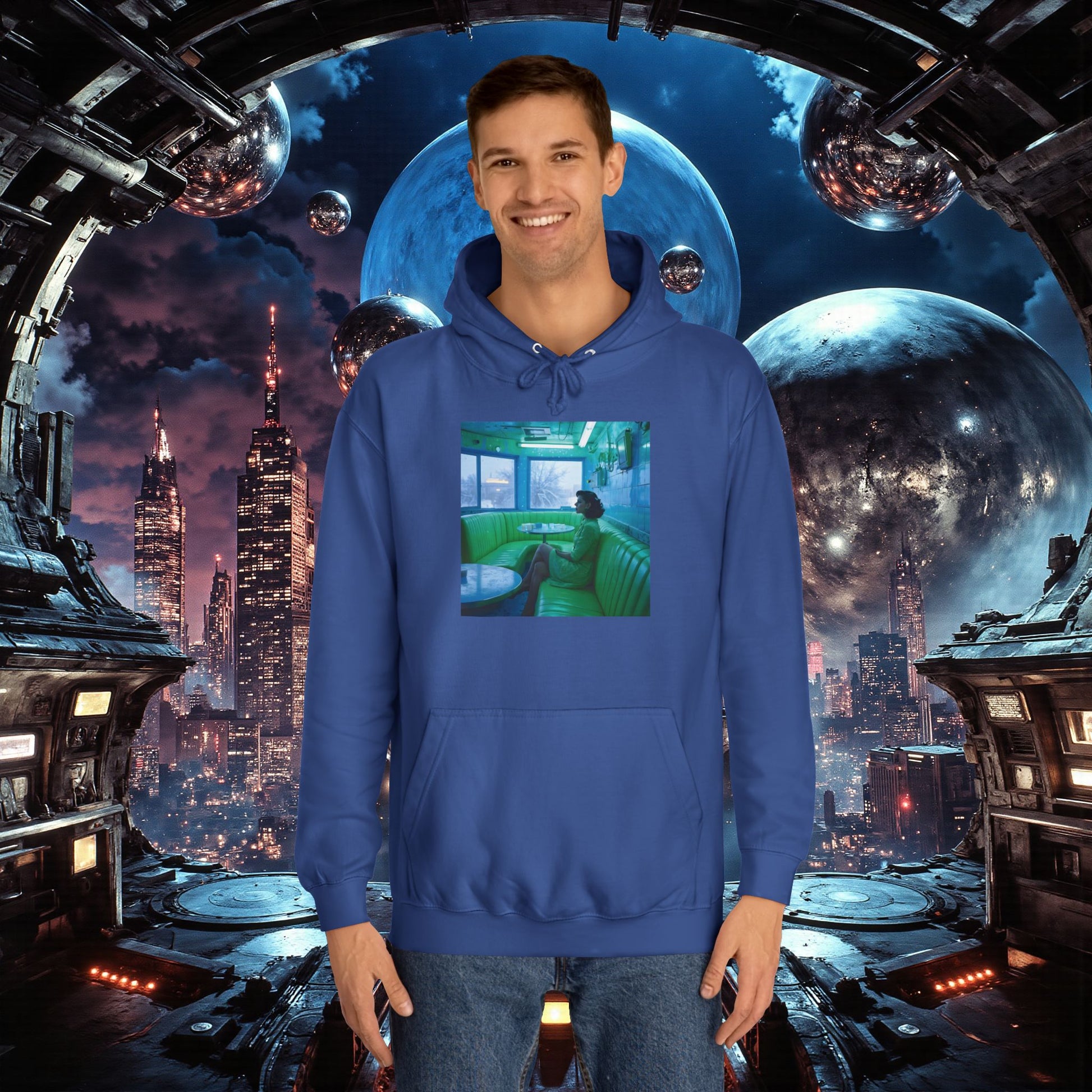 College Hoodie | Forever Blue