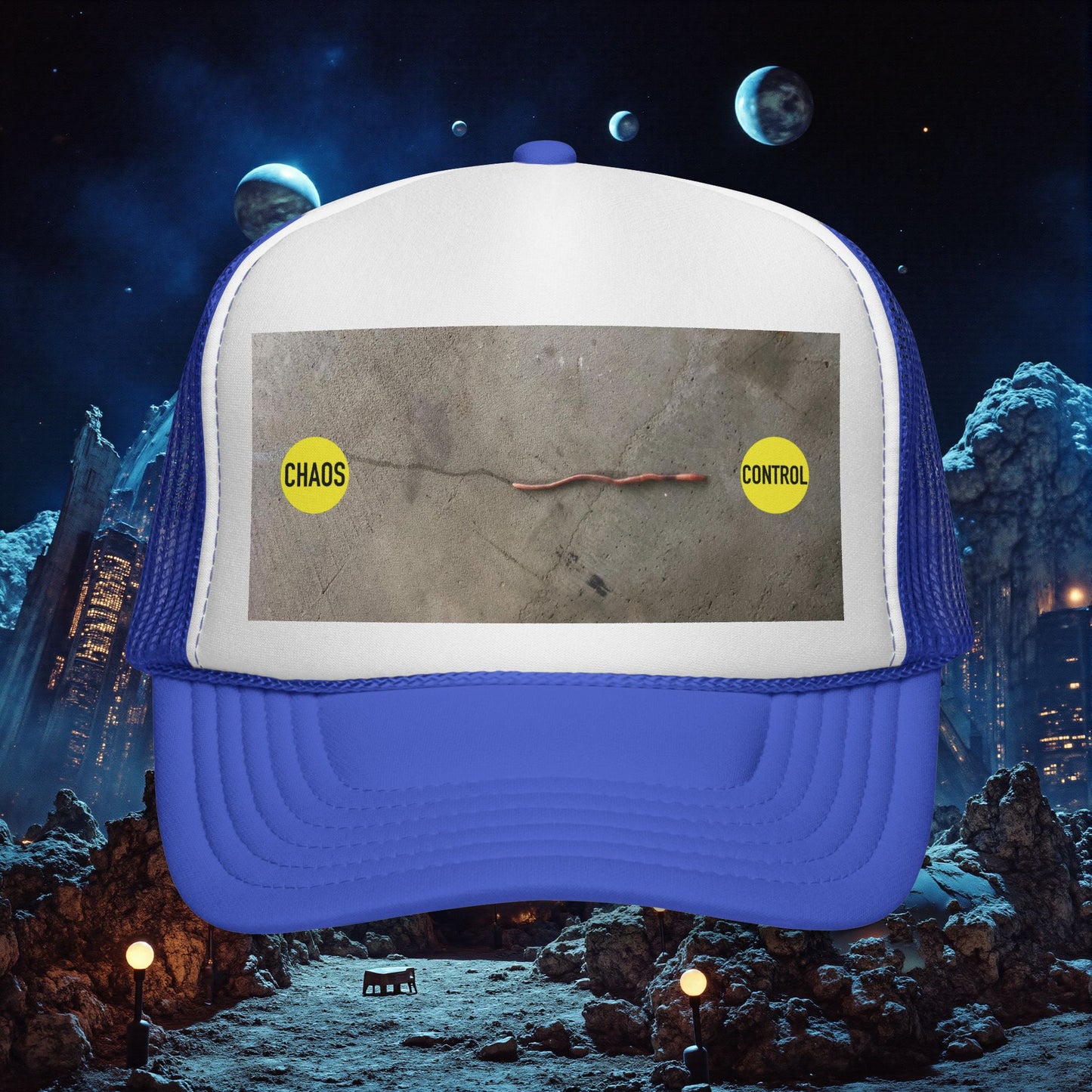 Trucker Hat | Control The Chaos Control The Worm