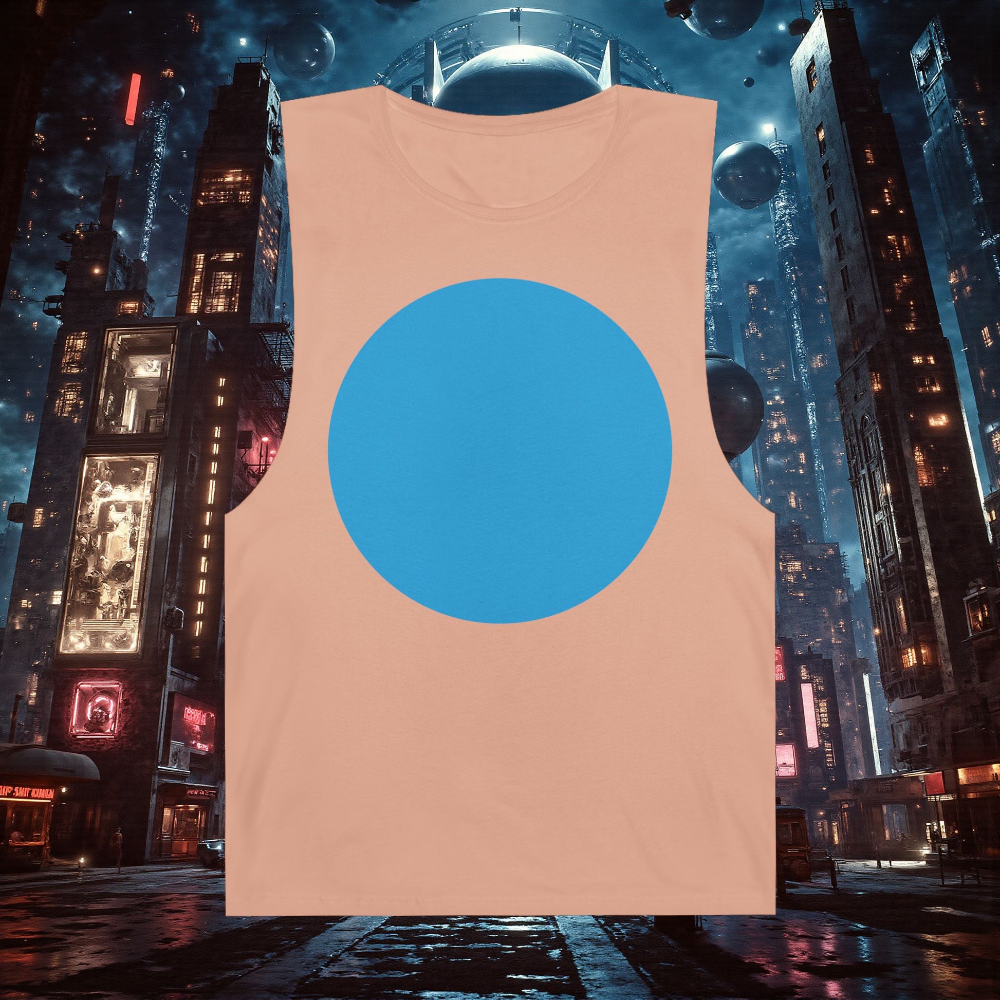 Muscle Tank | Bright Blue