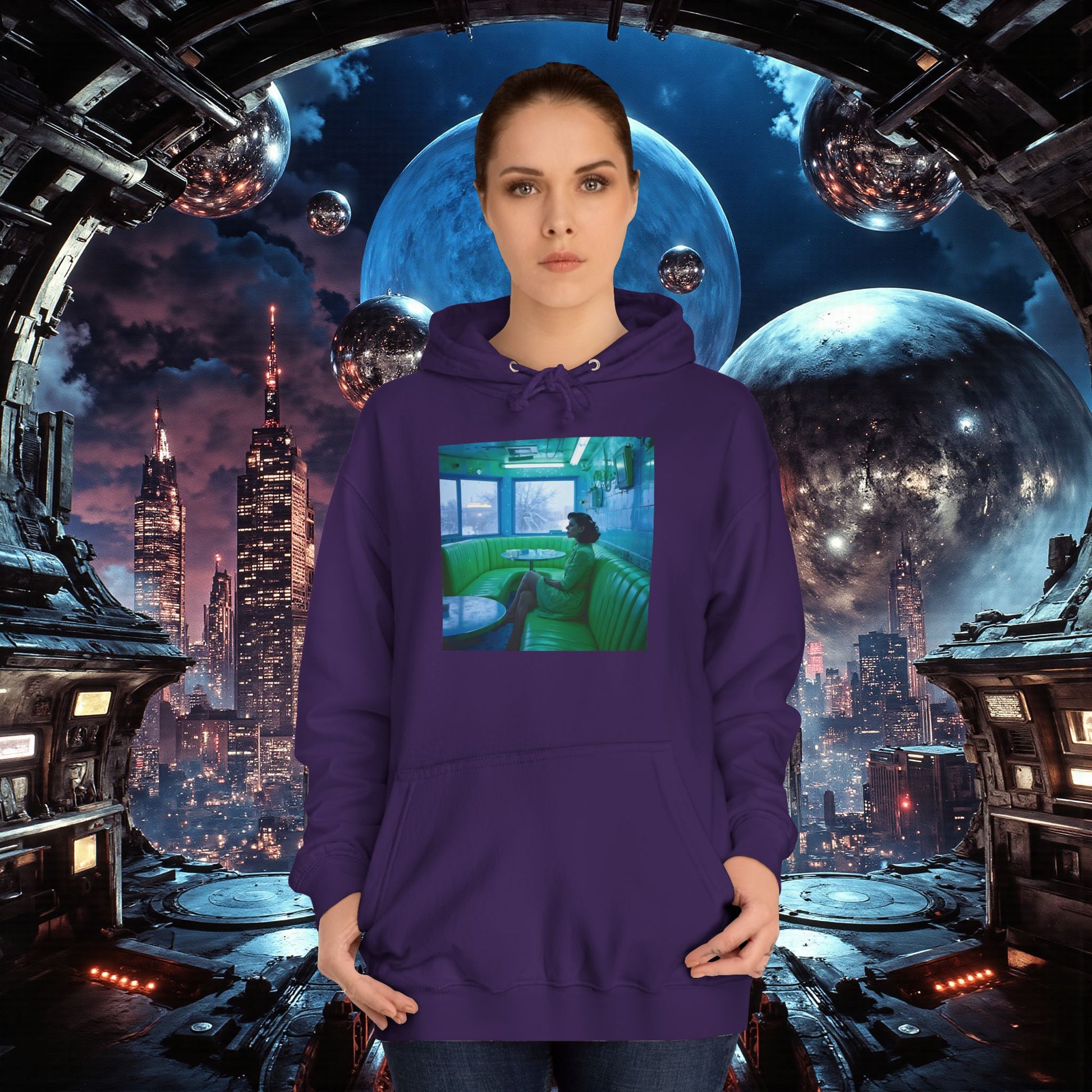 College Hoodie | Forever Blue