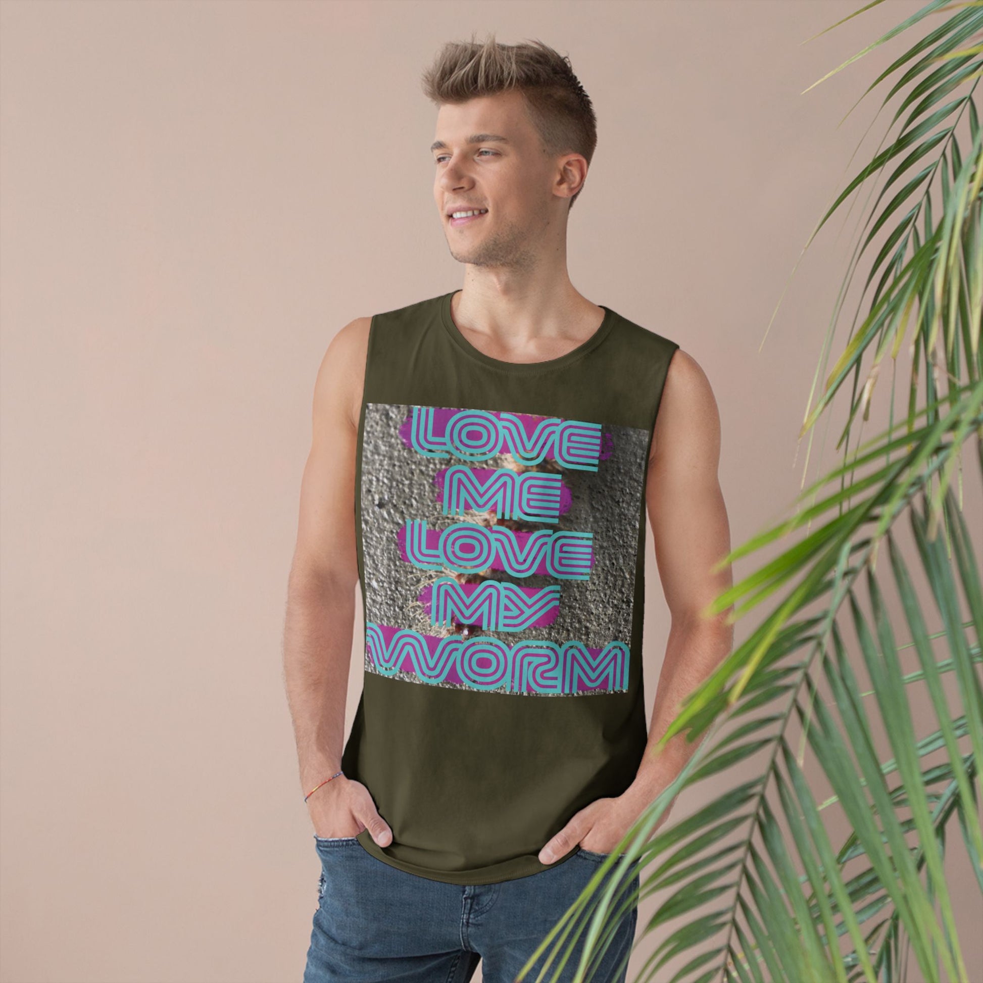 Muscle Tank | Love Me Love My Worm (for the devout)