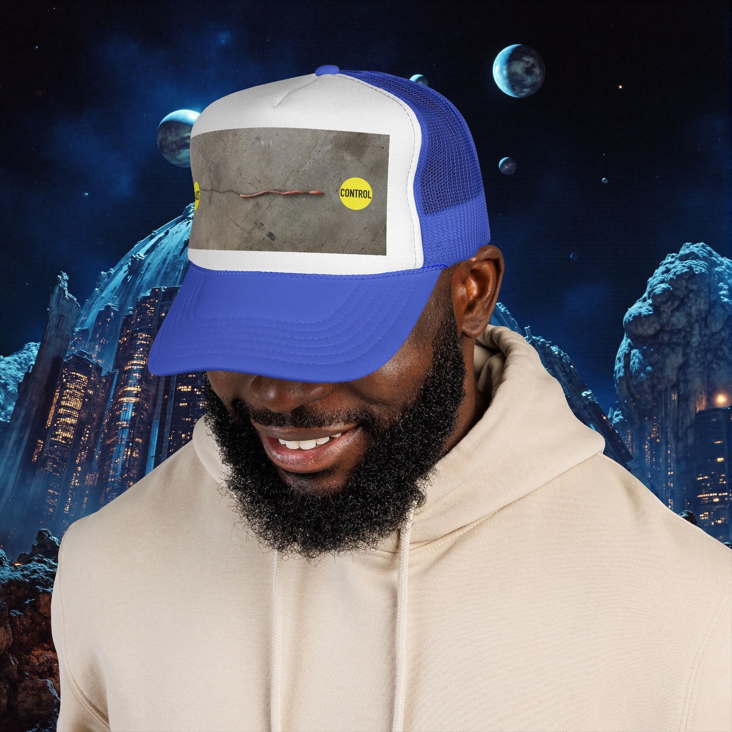 Trucker Hat | Control The Chaos Control The Worm