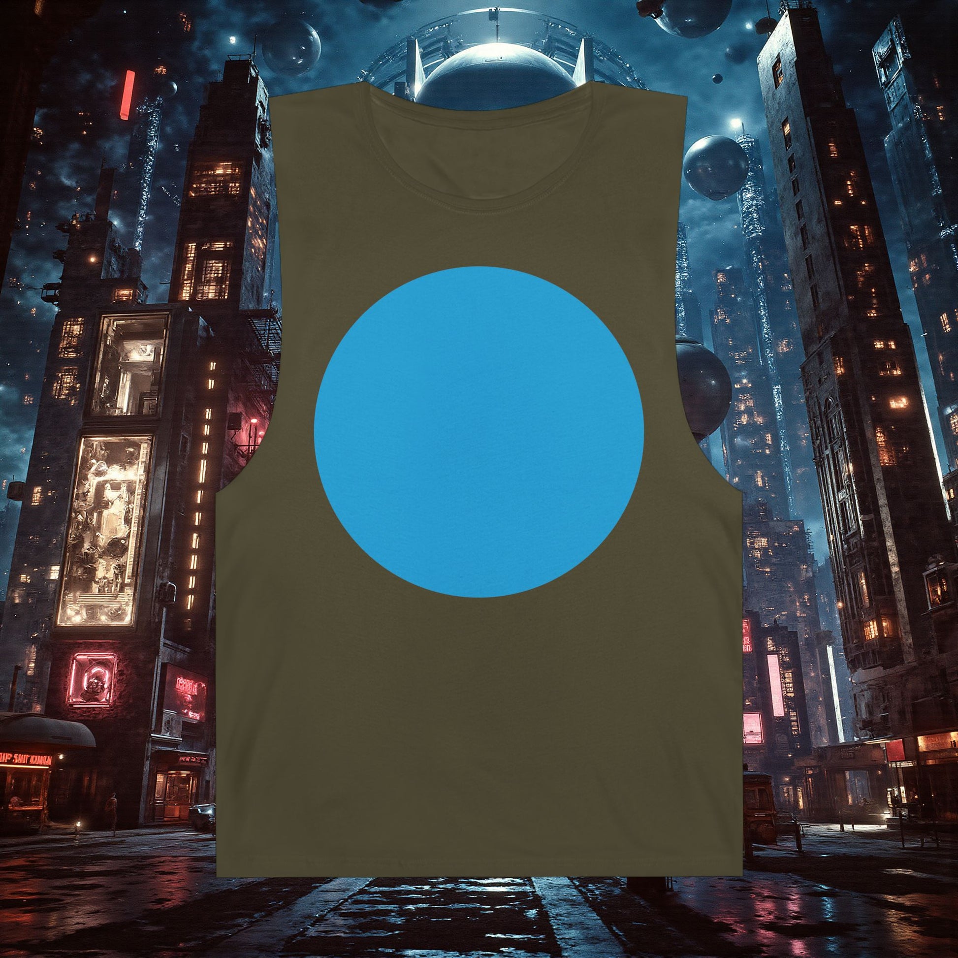 Muscle Tank | Bright Blue