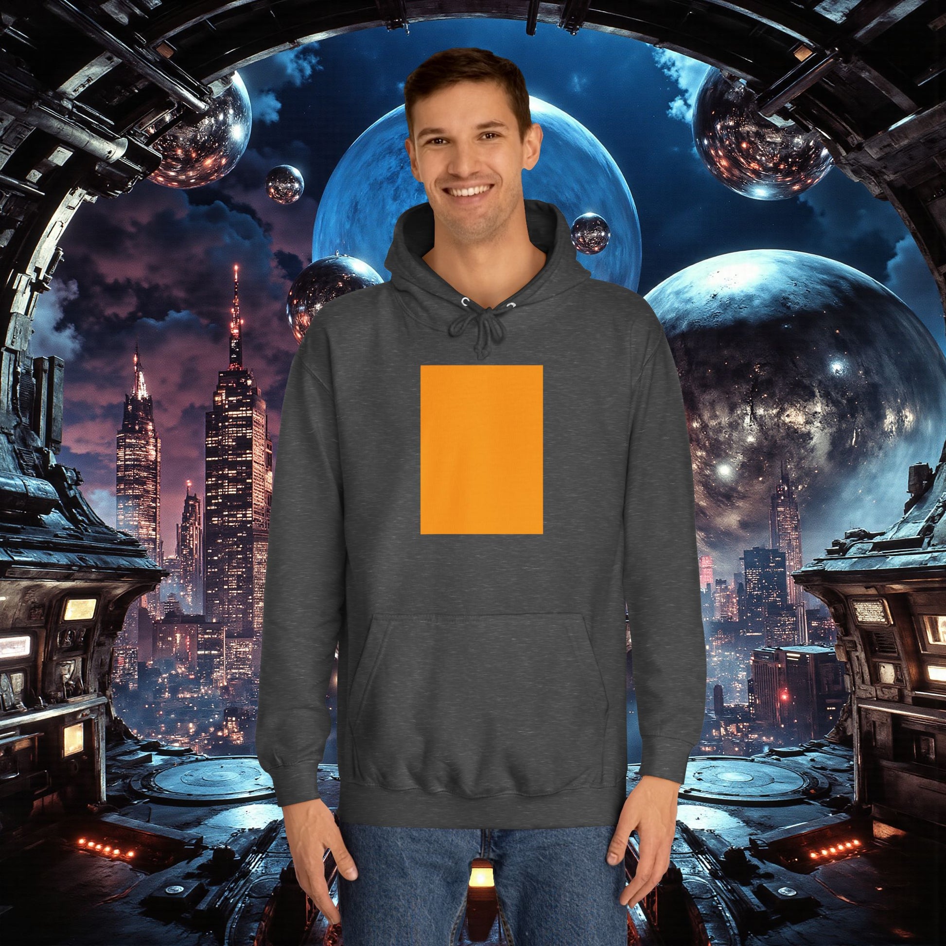 College Hoodie | Orange