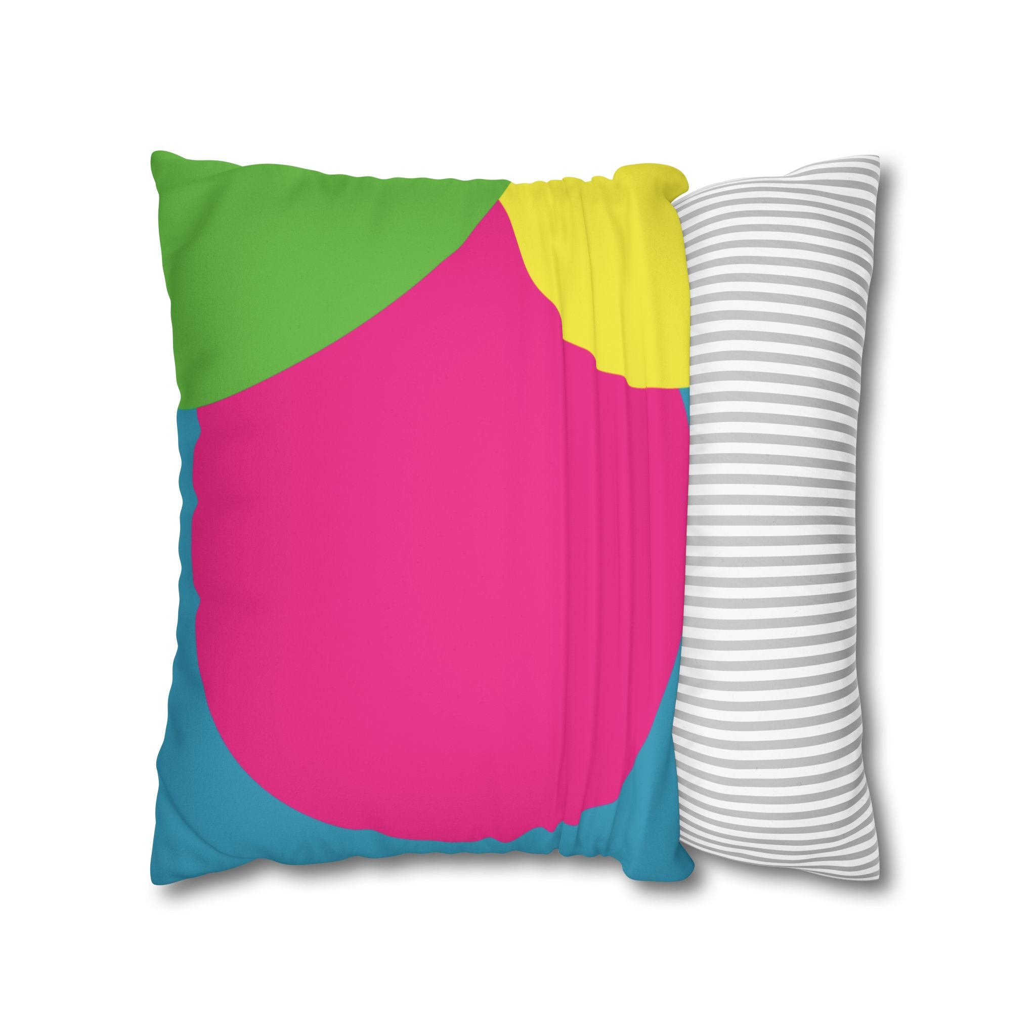 Pillow Case | Faux Suede | Color War