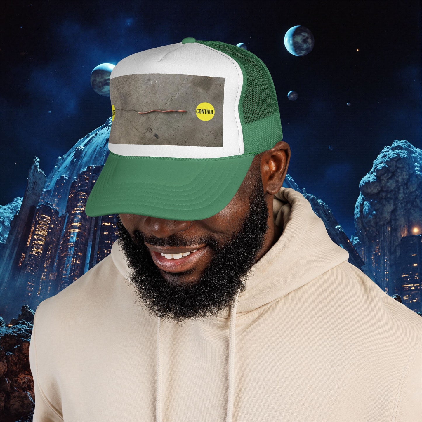 Trucker Hat | Control The Chaos Control The Worm