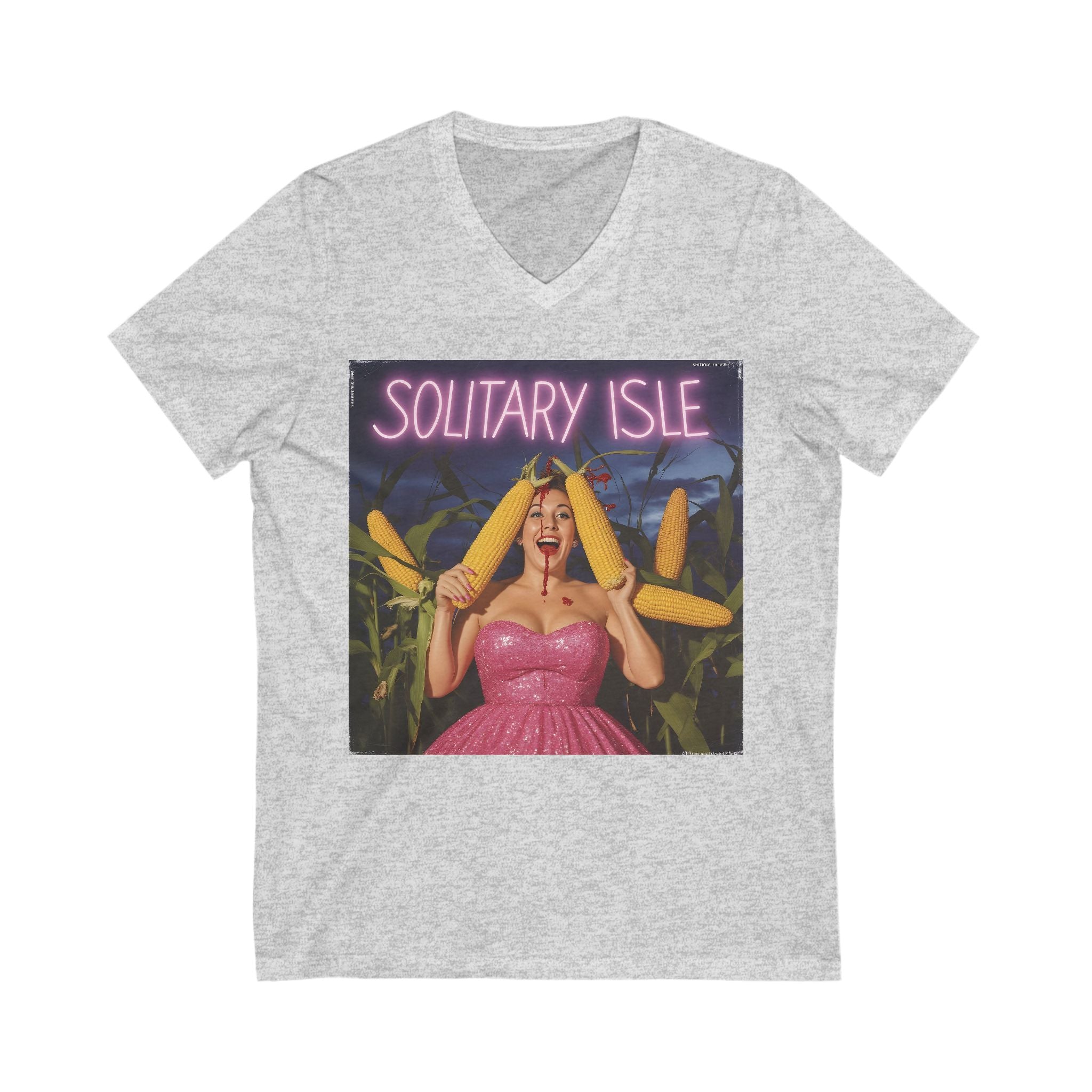V-Neck T-Shirt | SOLITARY ISLE CORN