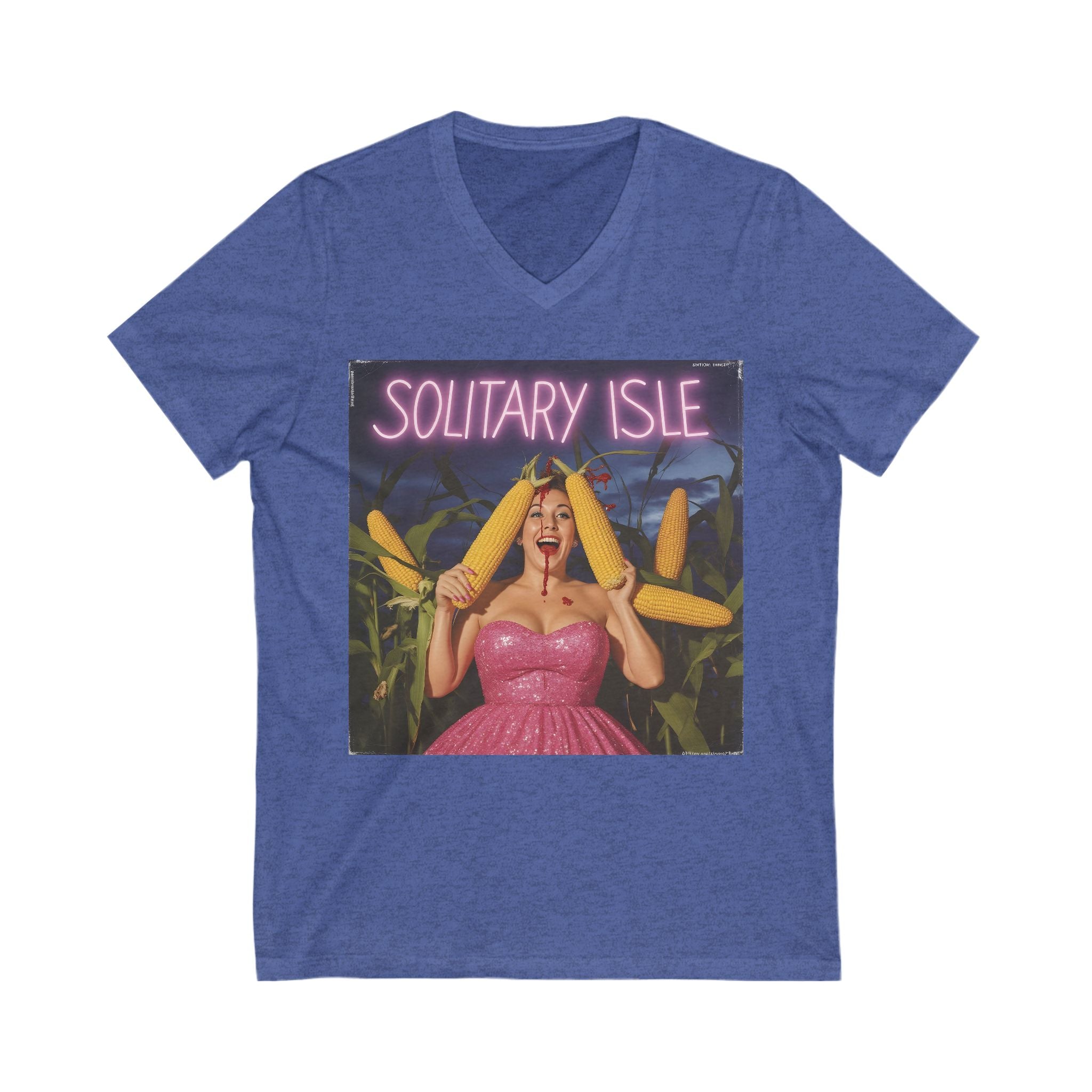 V-Neck T-Shirt | SOLITARY ISLE CORN