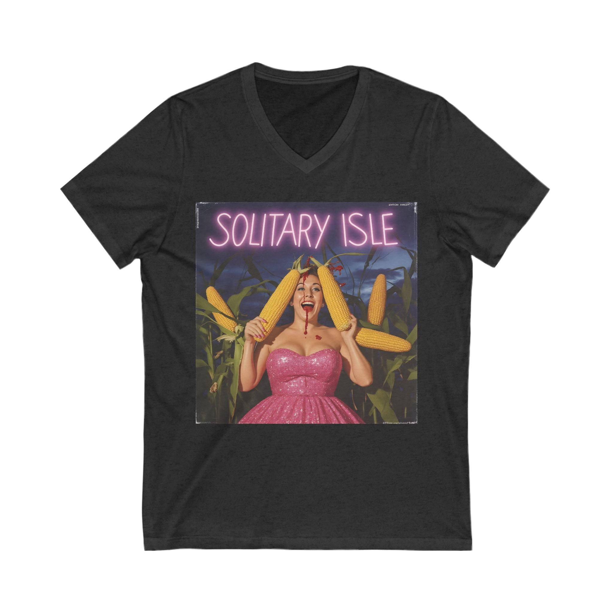 V-Neck T-Shirt | SOLITARY ISLE CORN