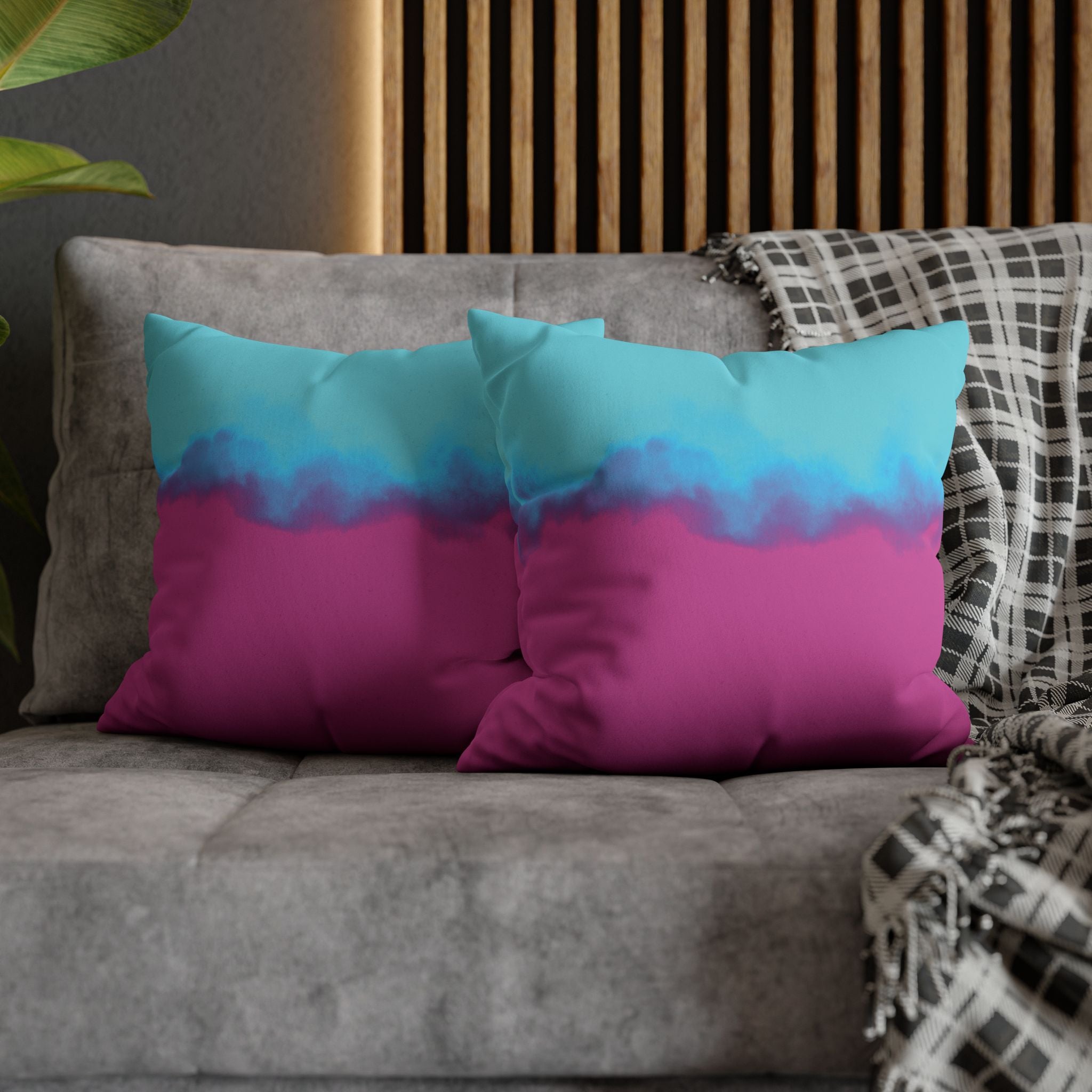 Pillow Case | Faux Suede | Galaxy Divide