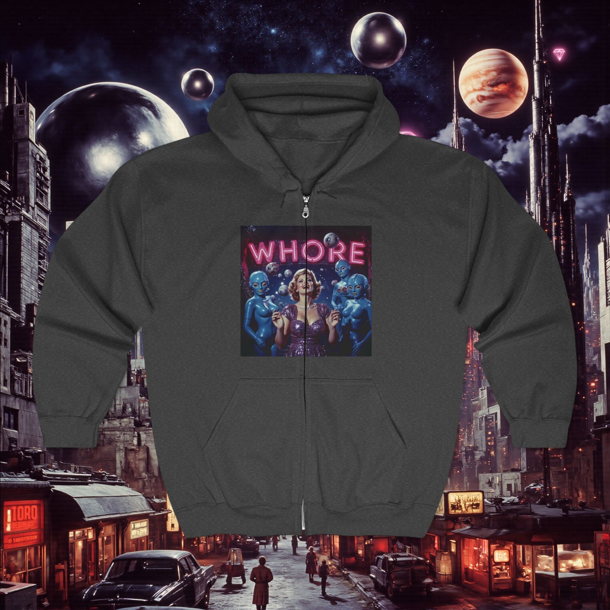 Zip Hoodie | WHORE