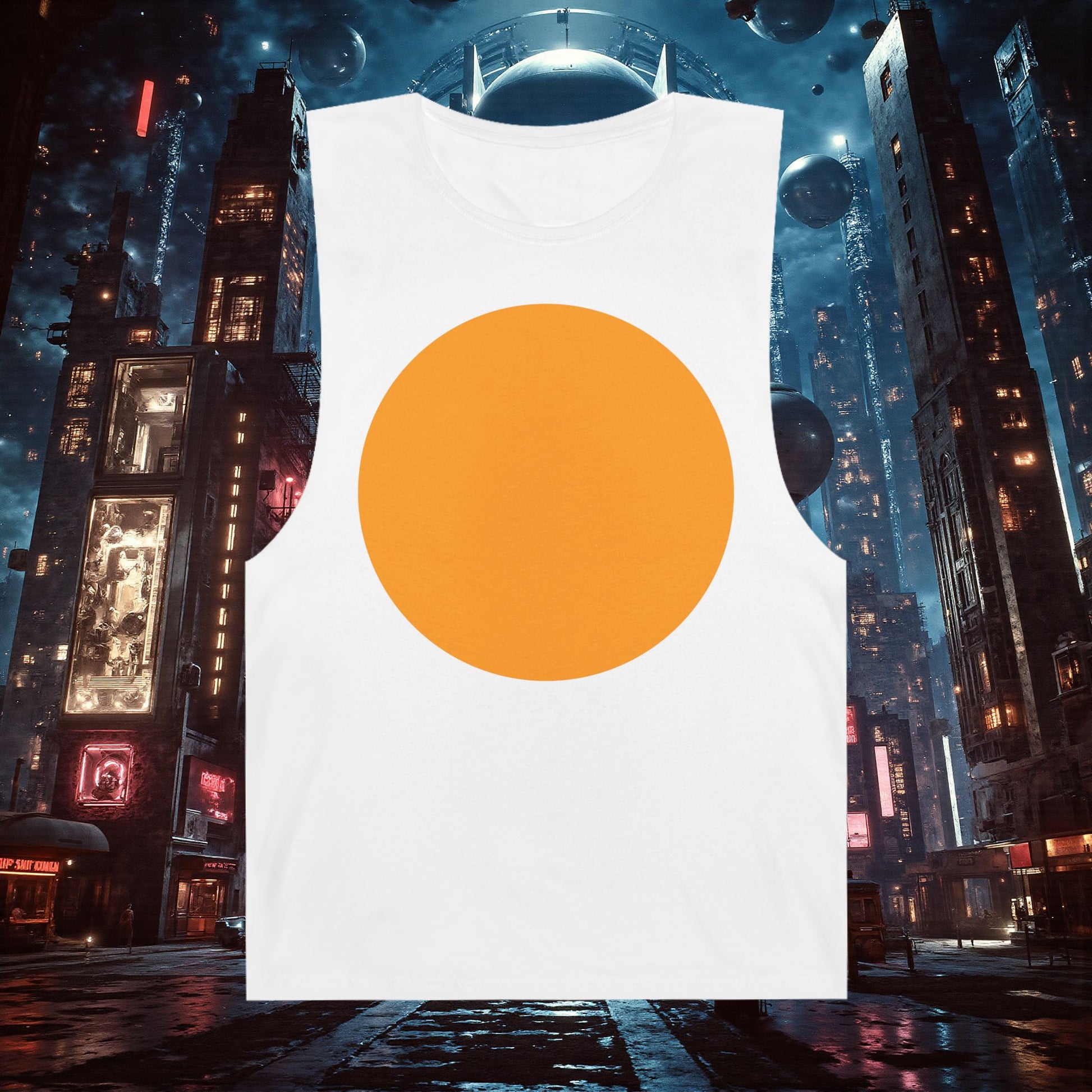 Muscle Tank | Orange