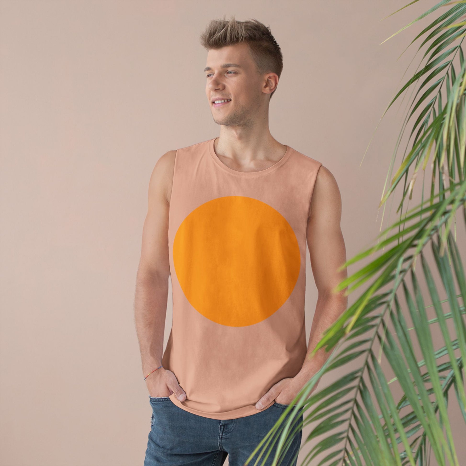 Muscle Tank | Orange