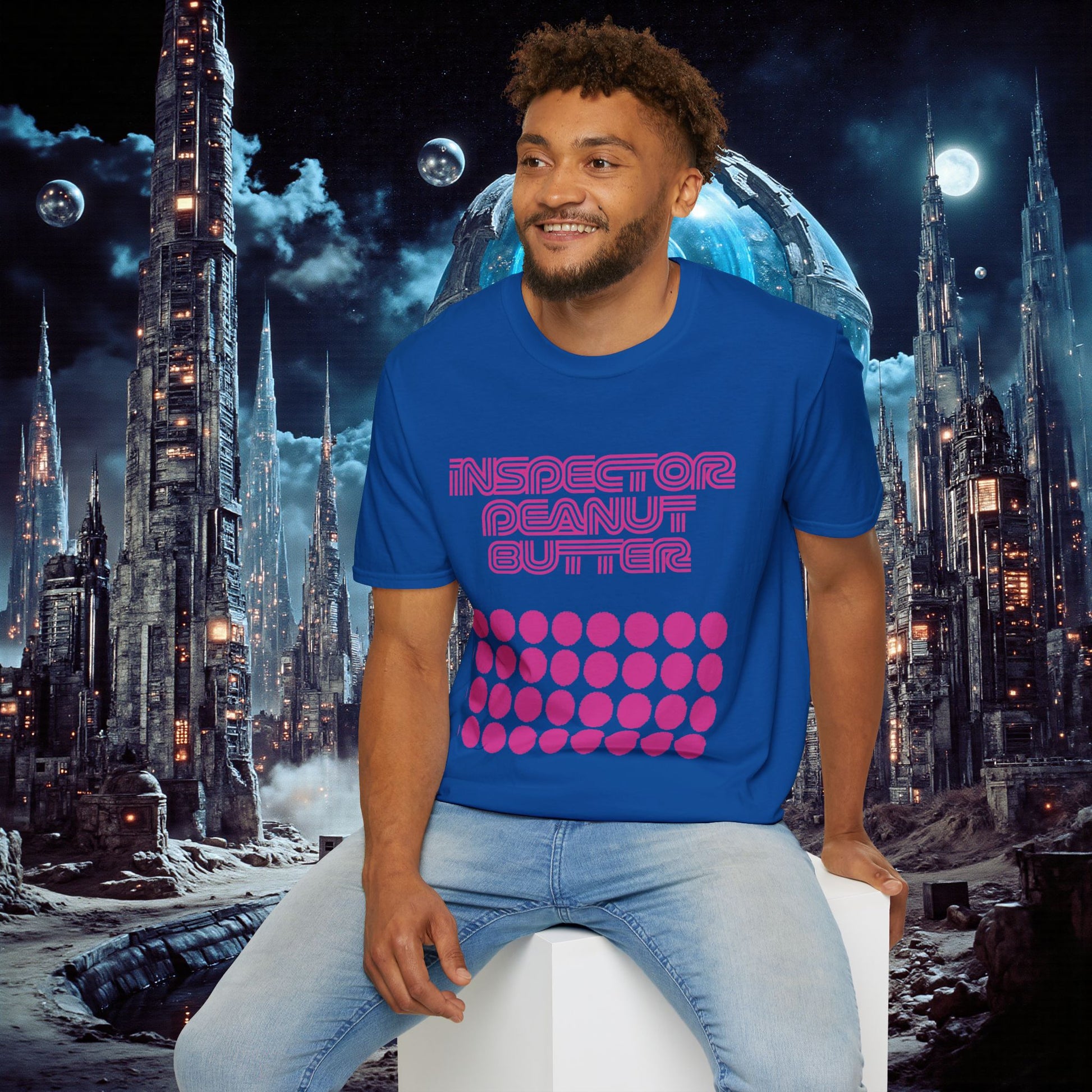 T-Shirt | Inspector Peanut Butter | Pink