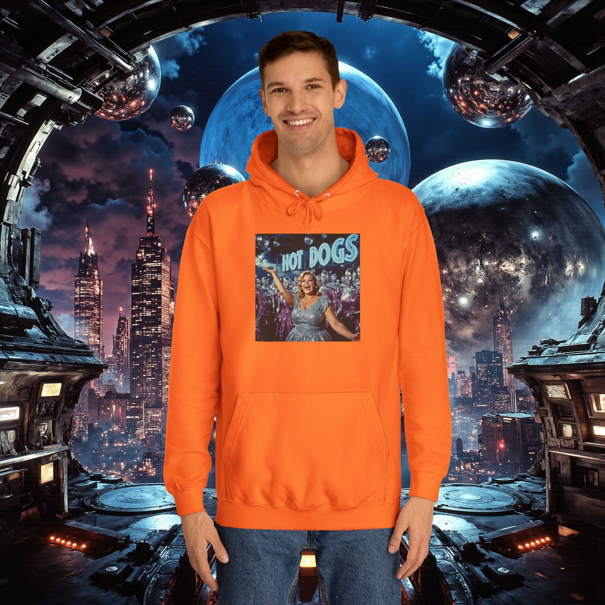 College Hoodie | Hot Dogs