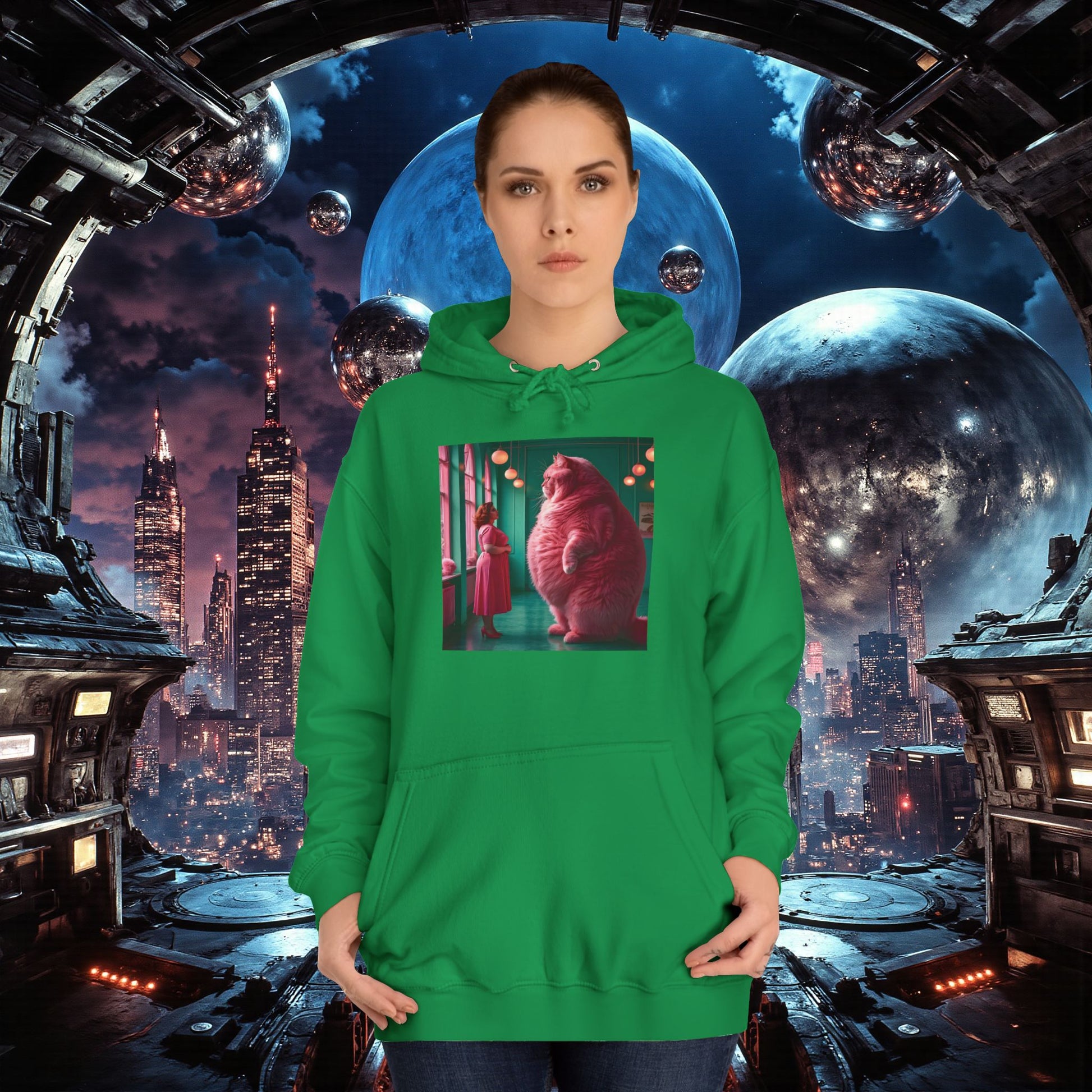 College Hoodie | Pink Pussy