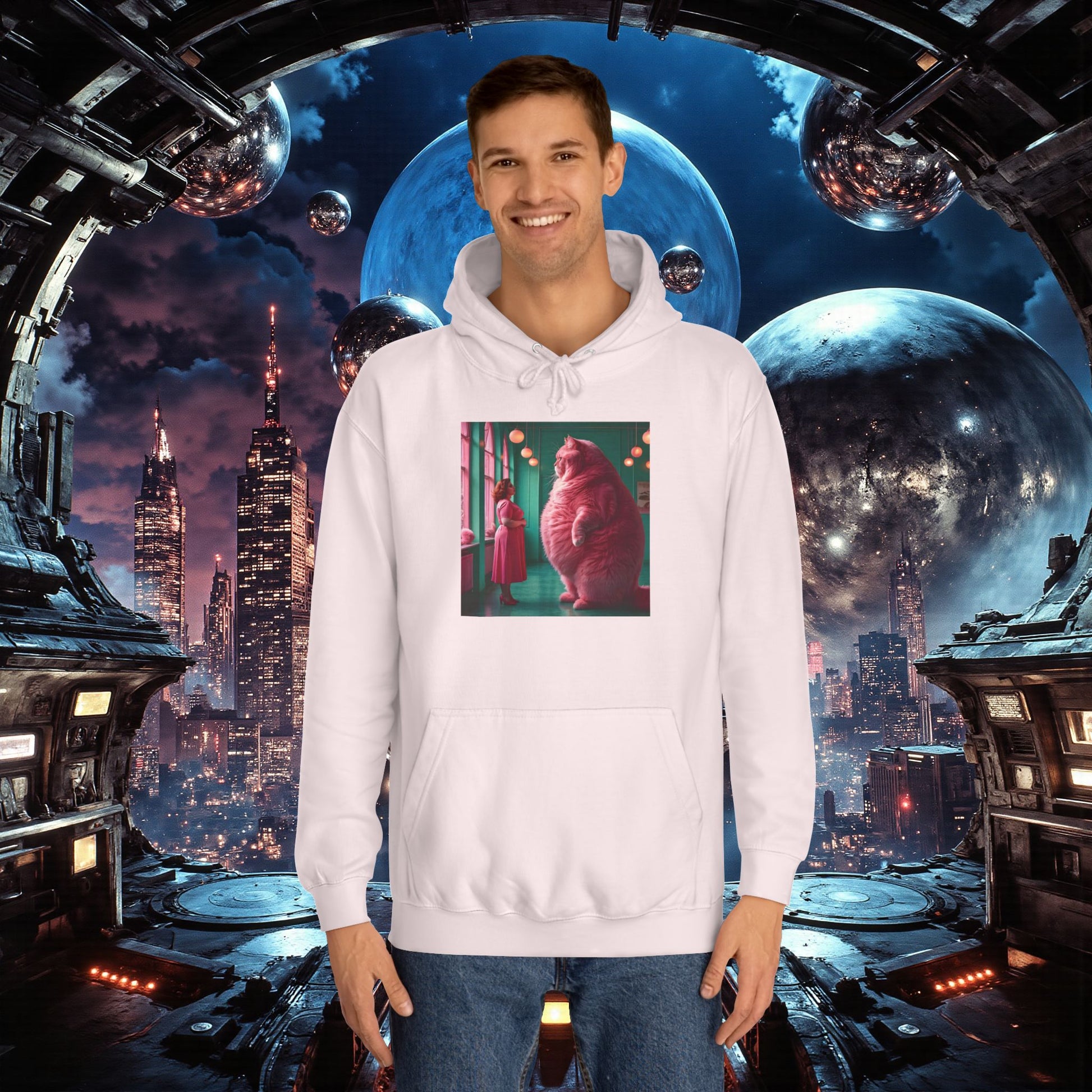 College Hoodie | Pink Pussy