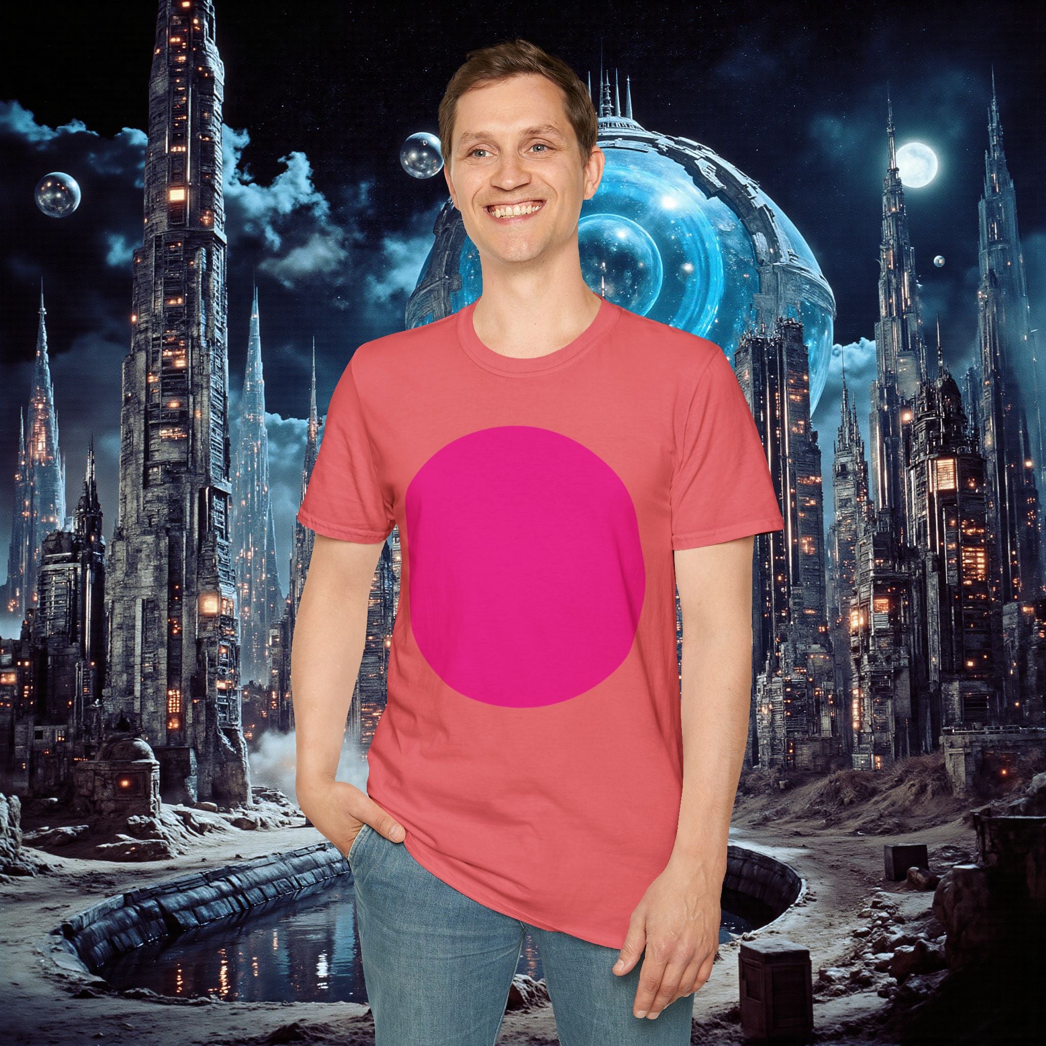 T-Shirt | Bright Pink