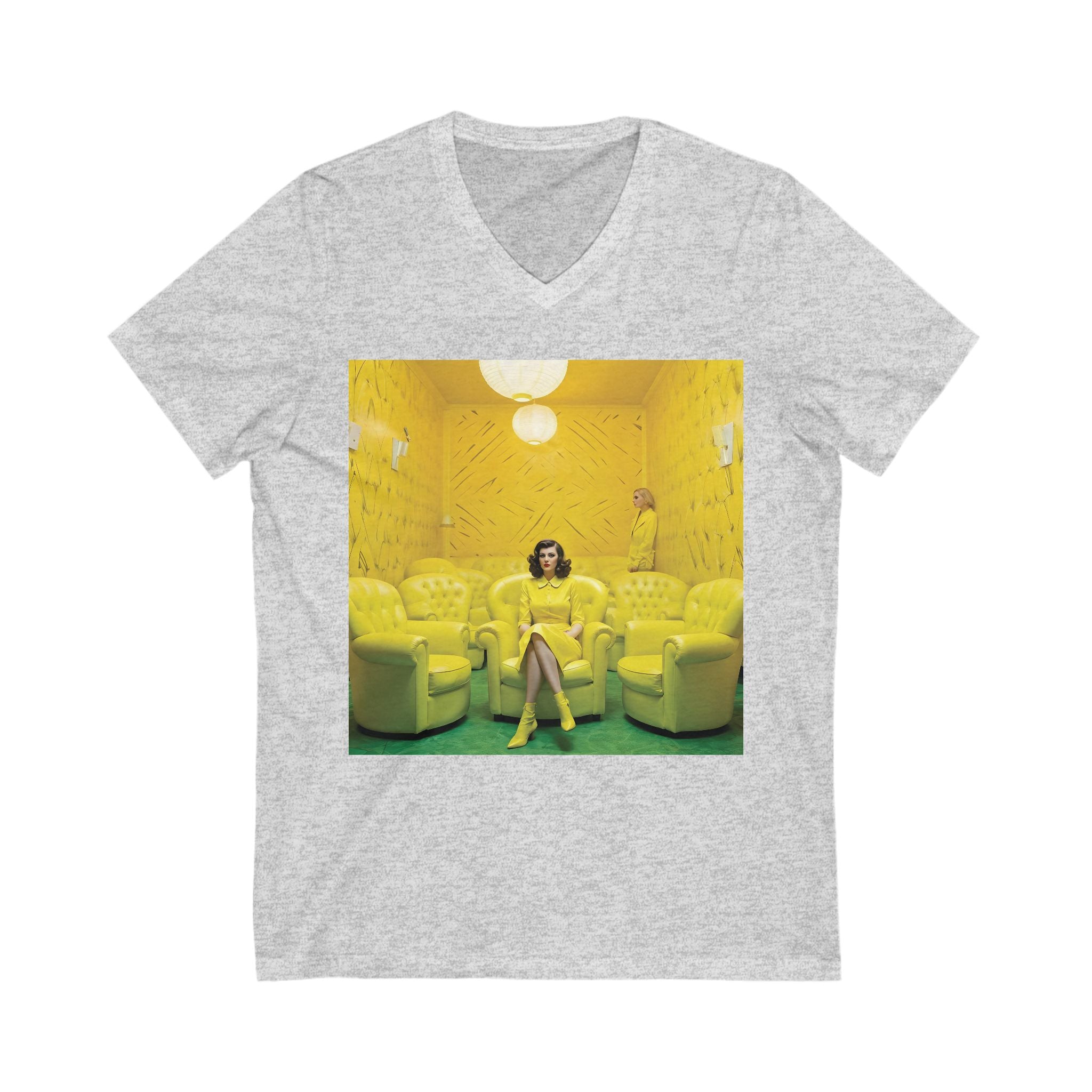 V-Neck T-Shirt | The Yellow Wallpaper