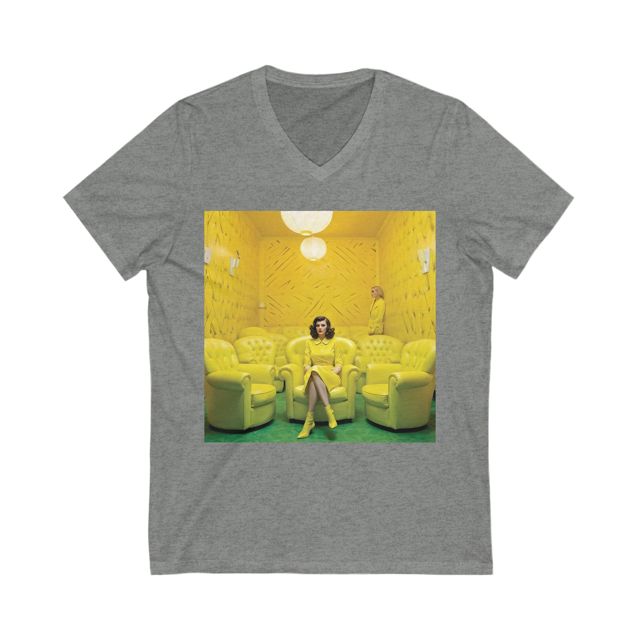 V-Neck T-Shirt | The Yellow Wallpaper