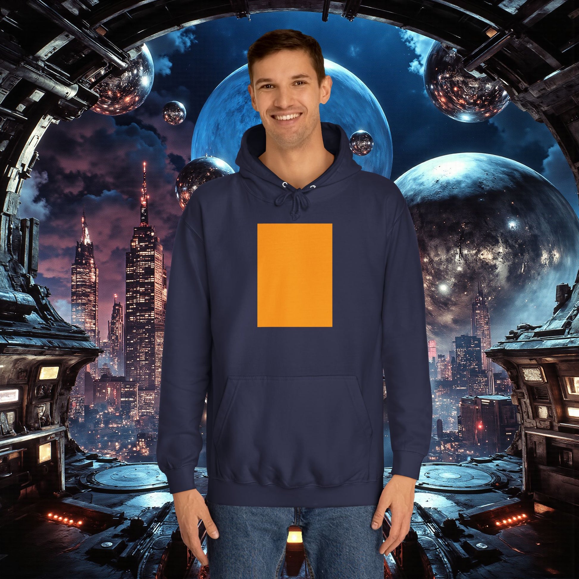 College Hoodie | Orange