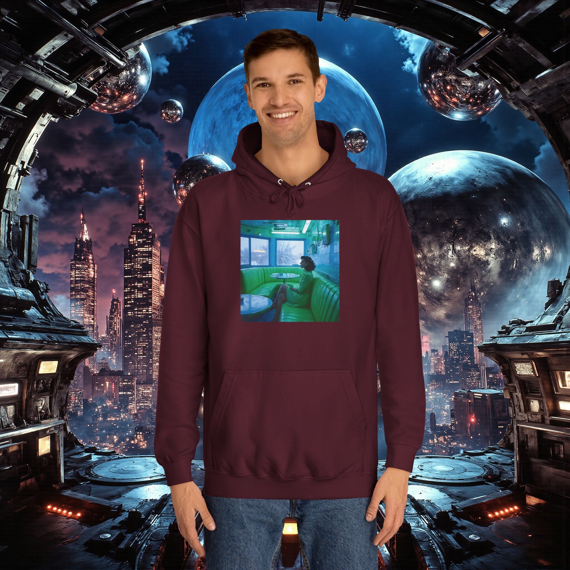 College Hoodie | Forever Blue