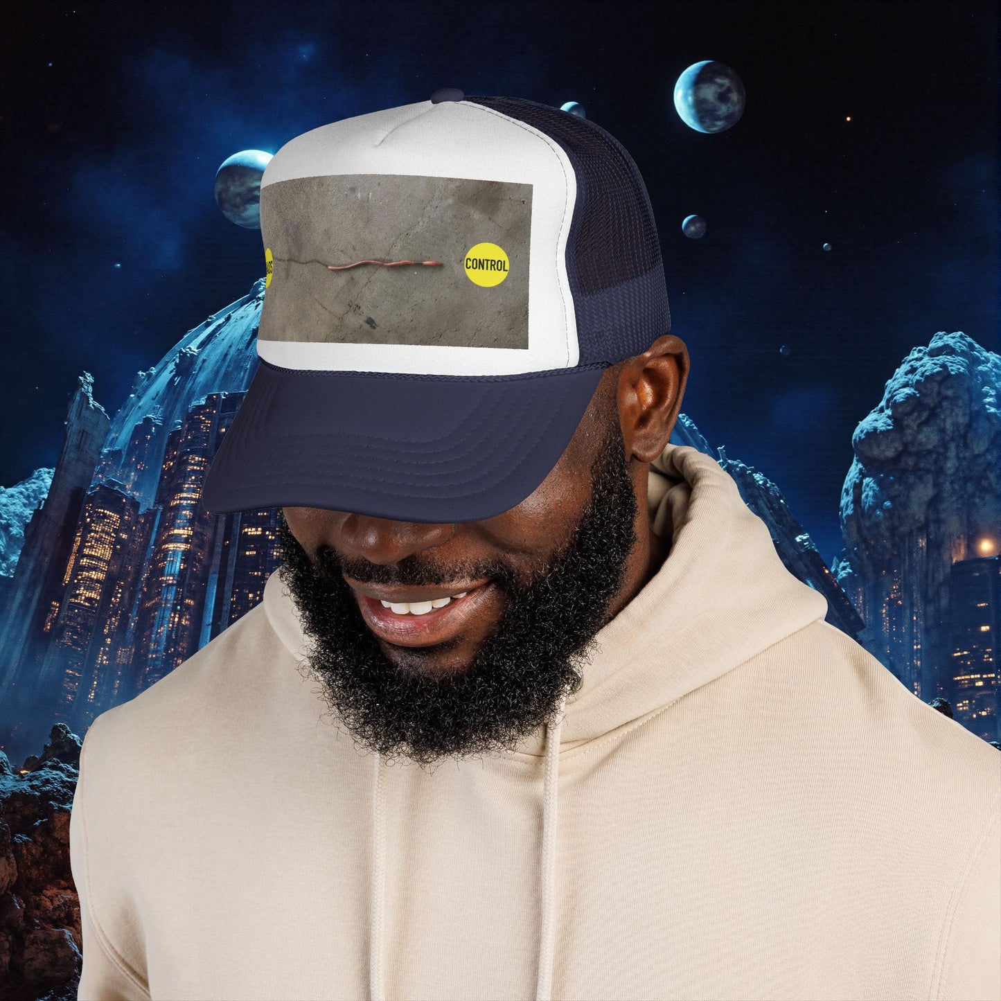 Trucker Hat | Control The Chaos Control The Worm