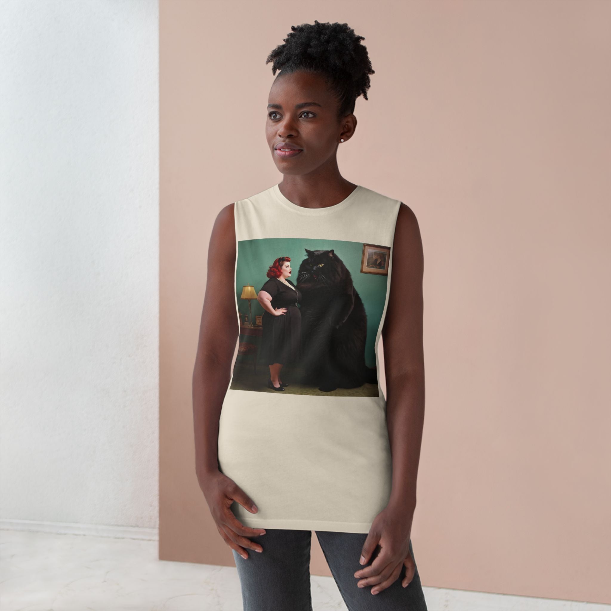 Muscle Tank | Black Pussy