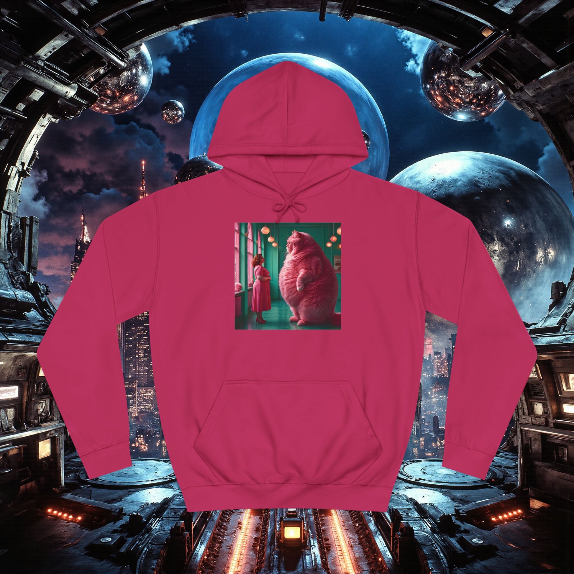 College Hoodie | Pink Pussy