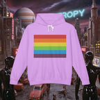 Hoodie Sweatshirt | Vintage Pride Flag